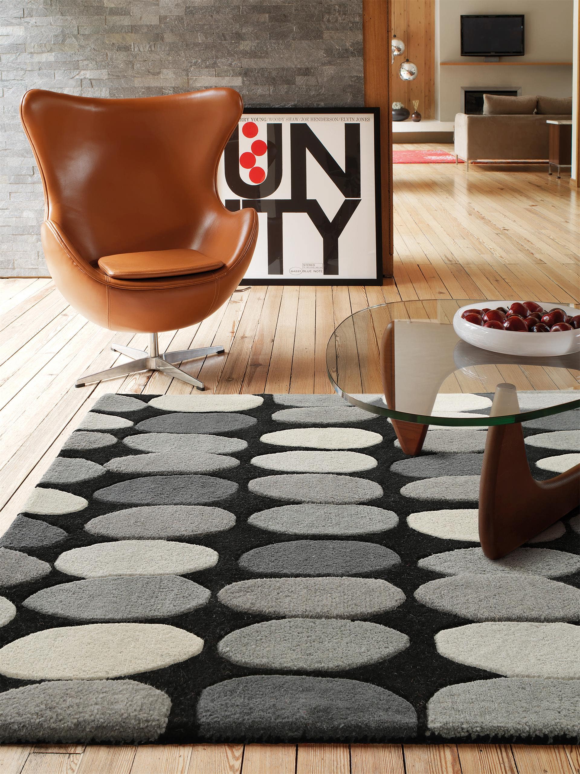 Tapis en laine Matrix