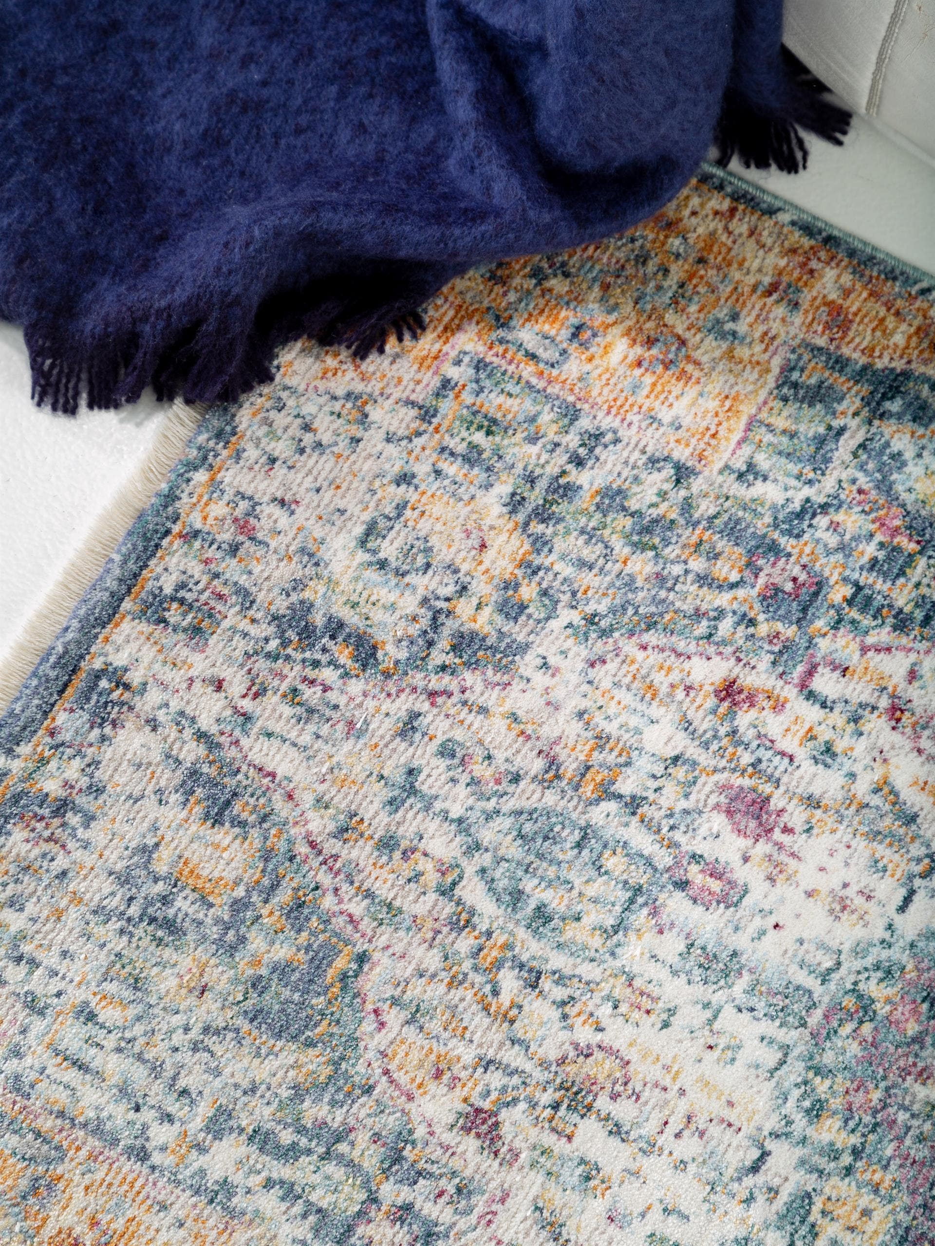Tapis viscose Yuma /Rose