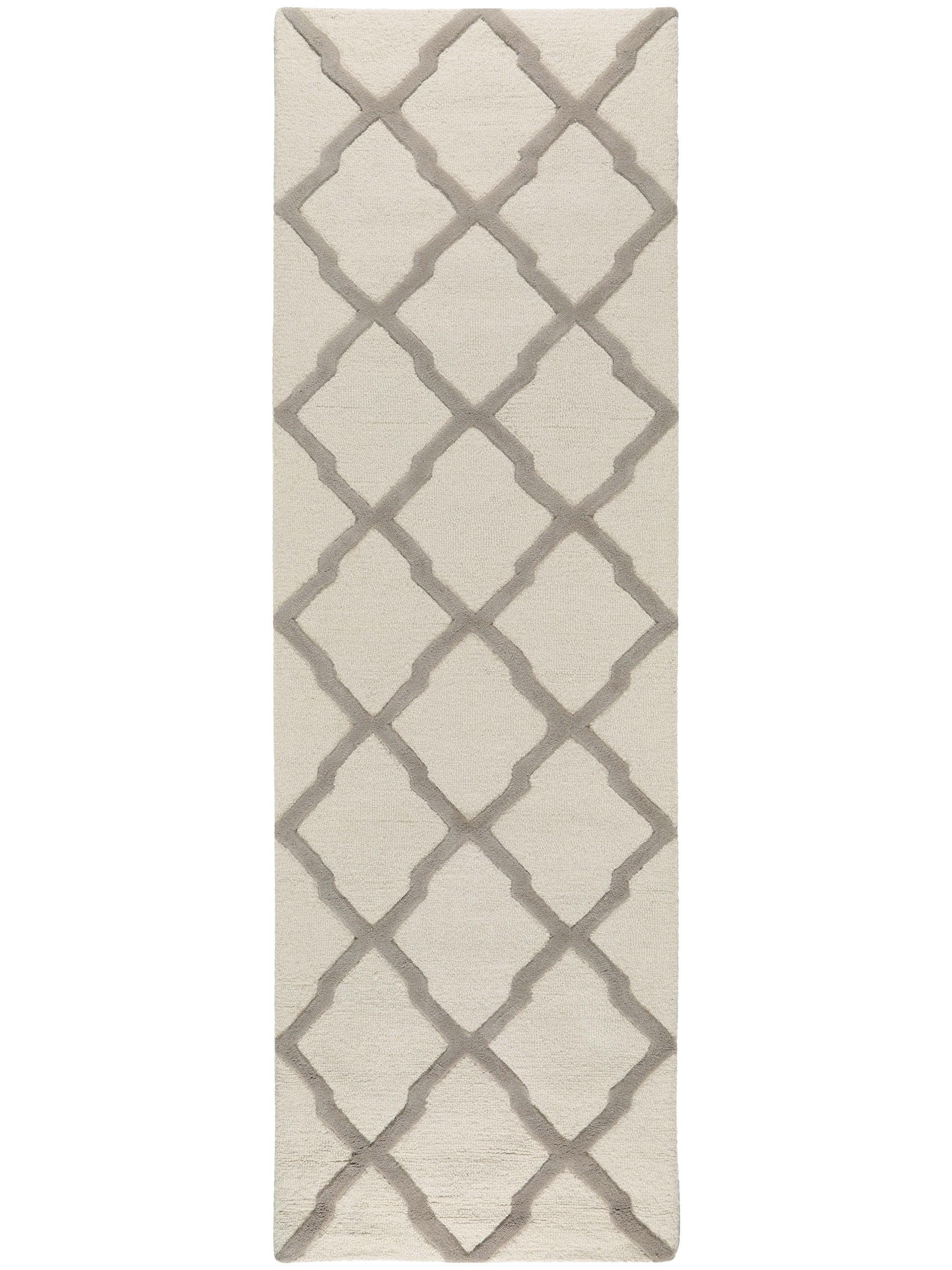 Tapis de passage en laine Windsor Cream