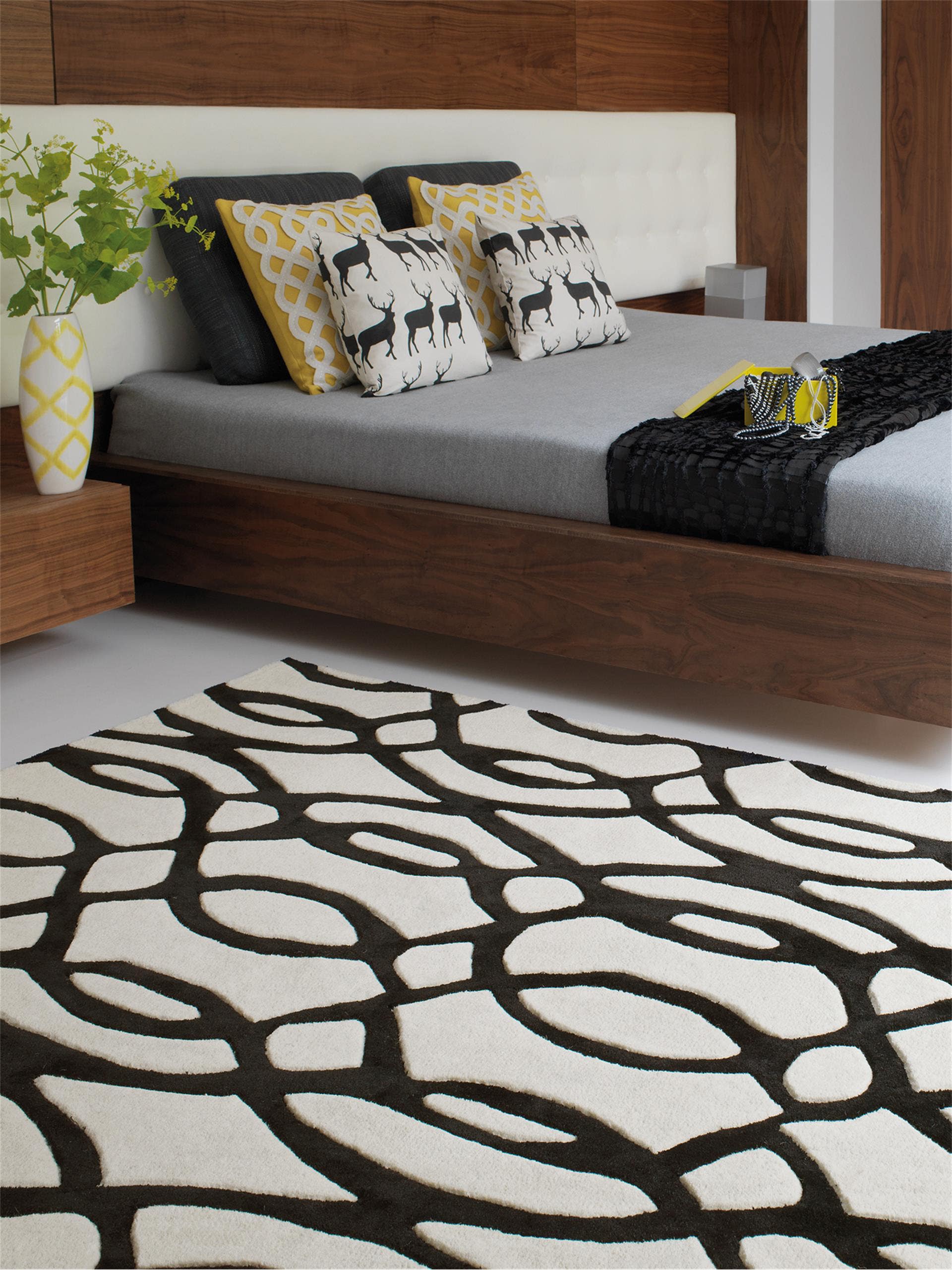 Tapis en laine Matrix