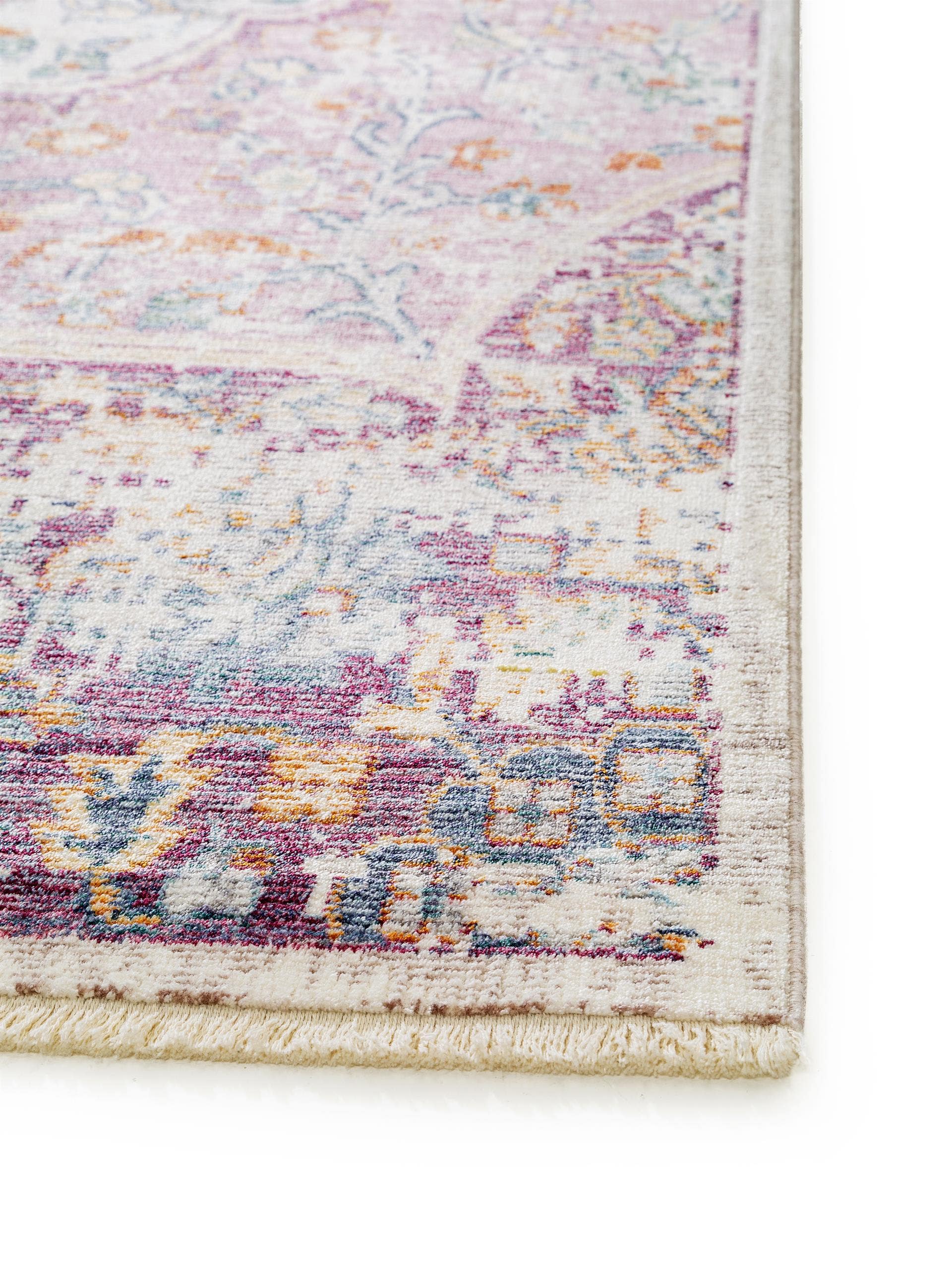 Tapis viscose Yuma /Rose