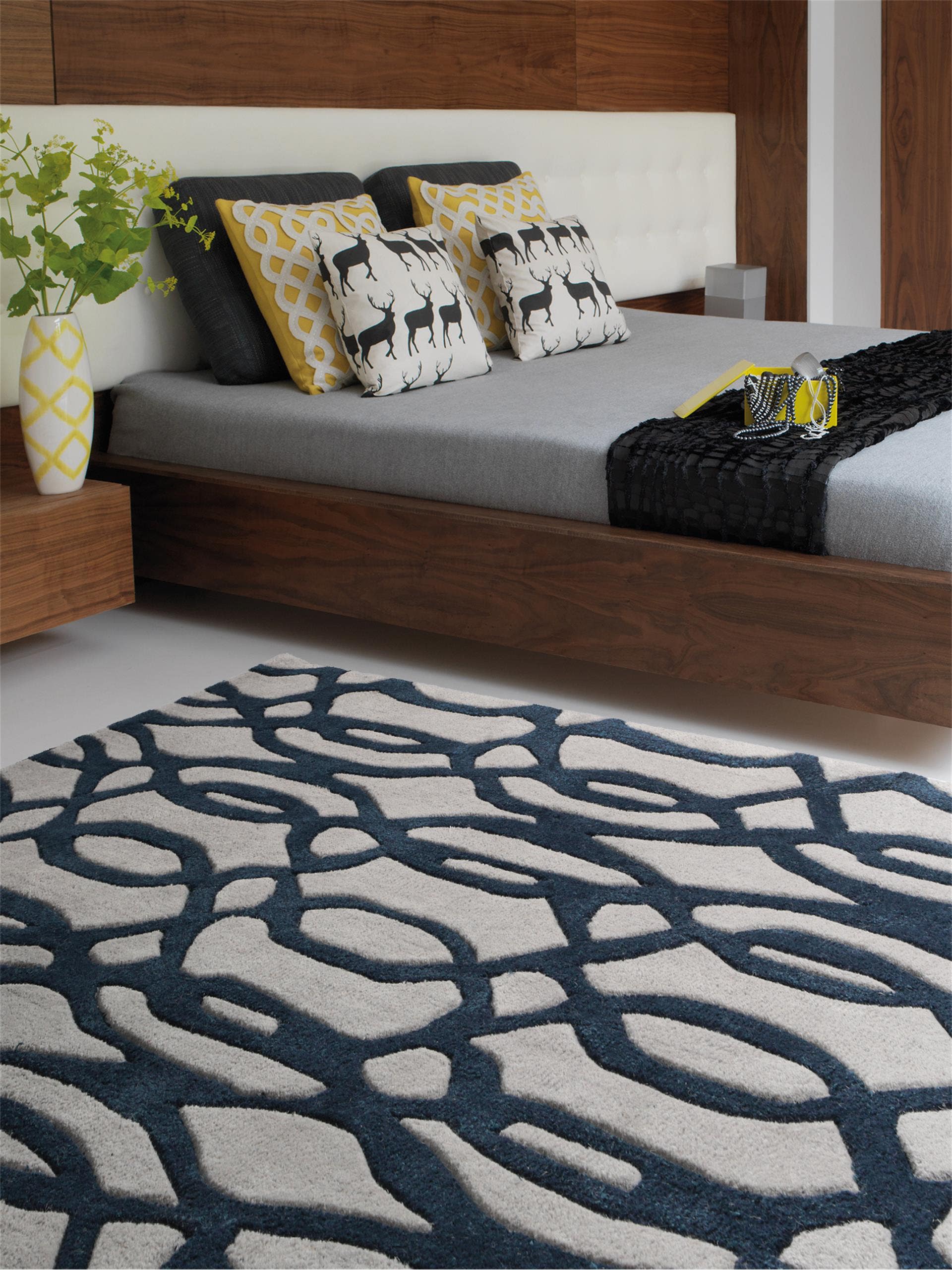 Tapis en laine Matrix