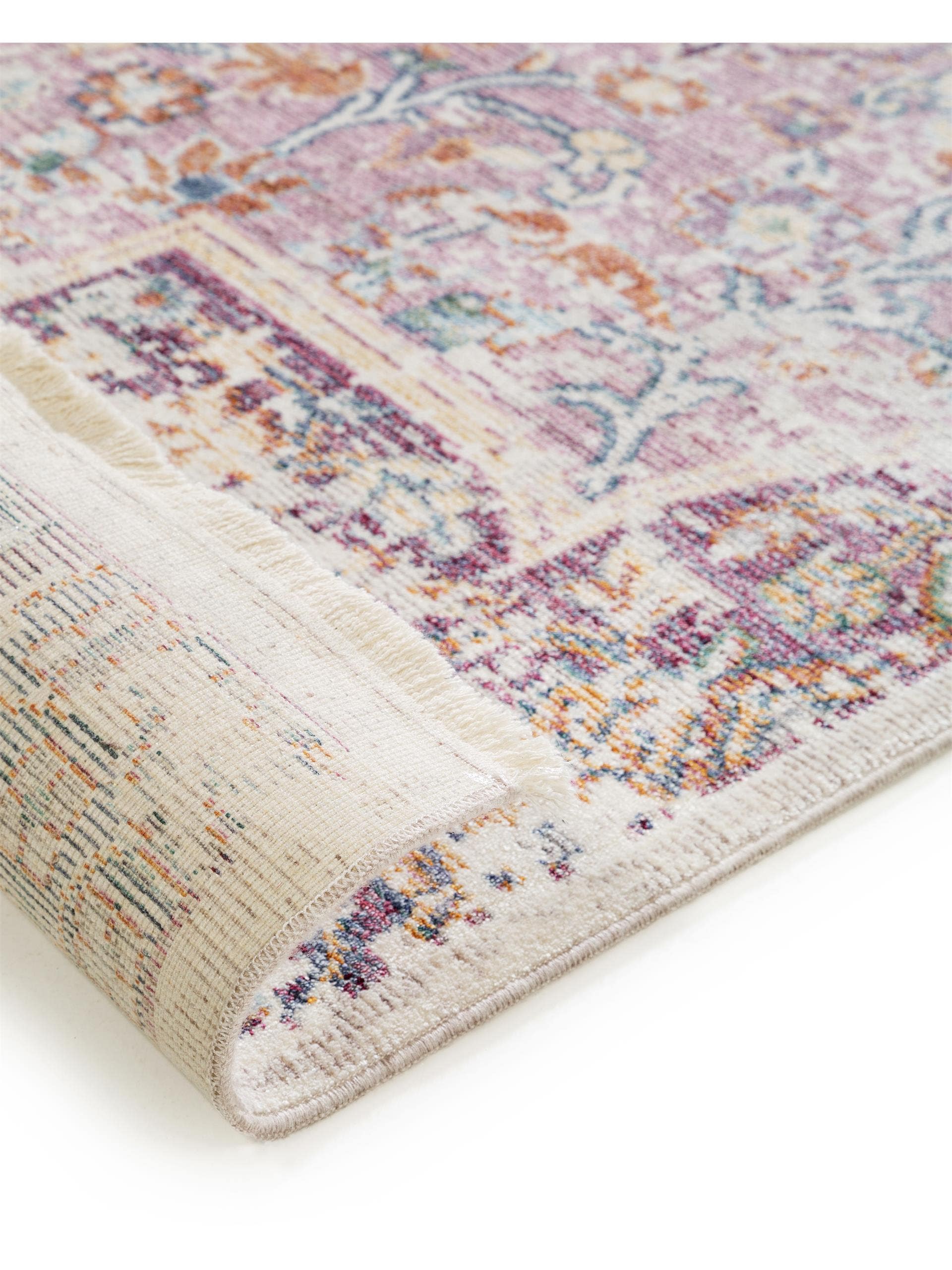 Tapis viscose Yuma /Rose