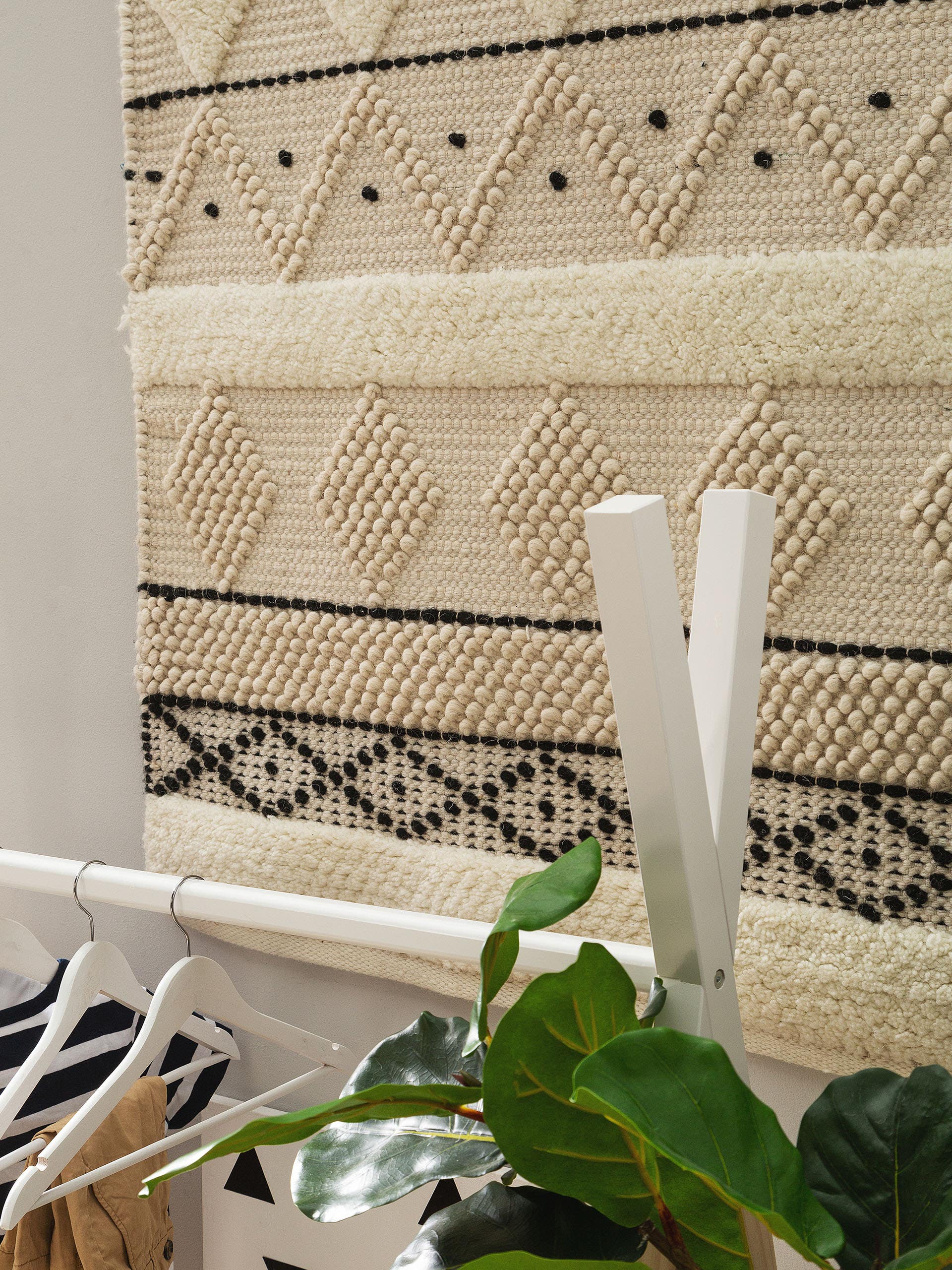 Wollteppich Amari Ivory