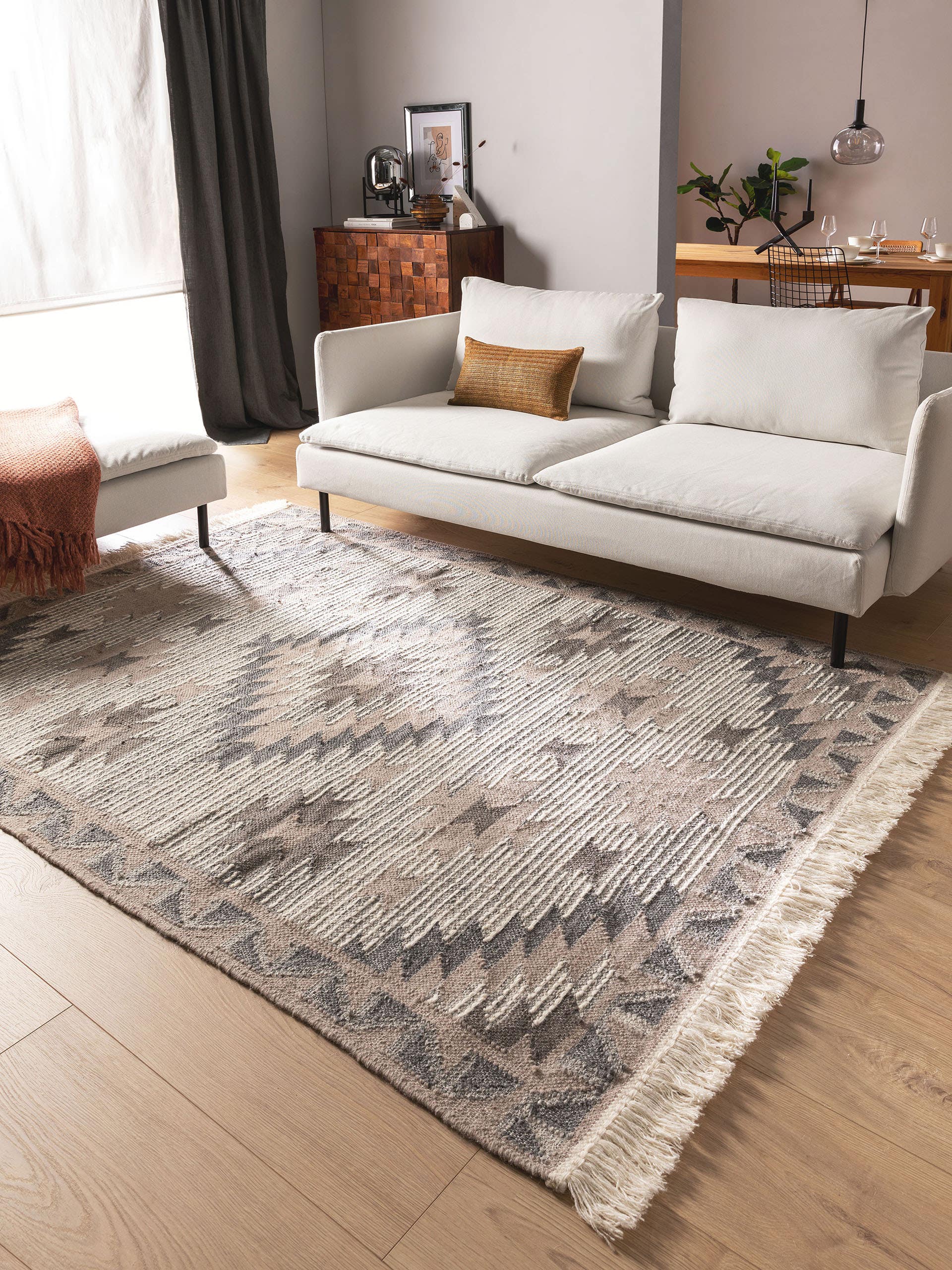 Tapis en laine Cari