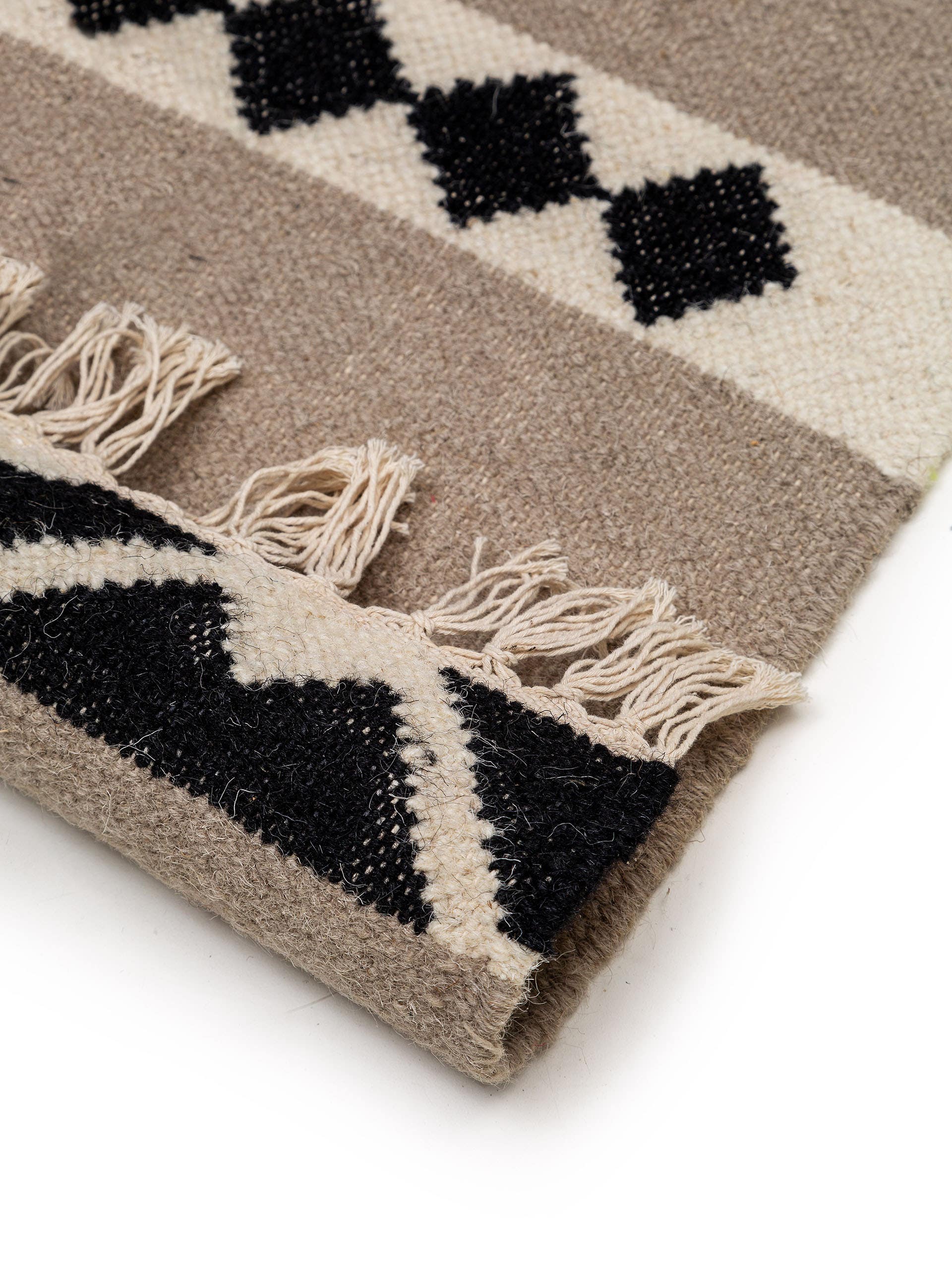 Tapis de passage en laine Billie