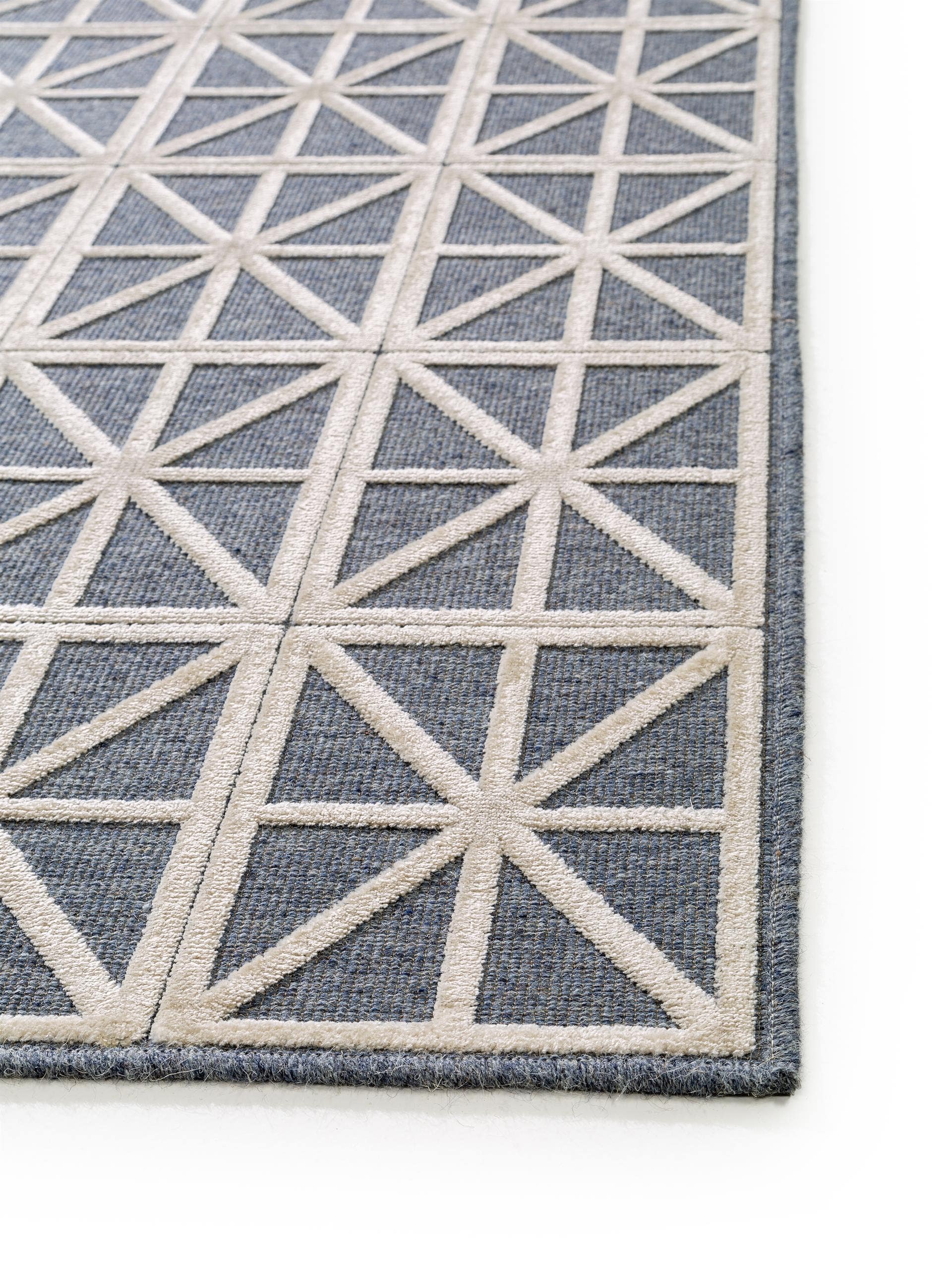 Tapis viscose Nord / marron clair