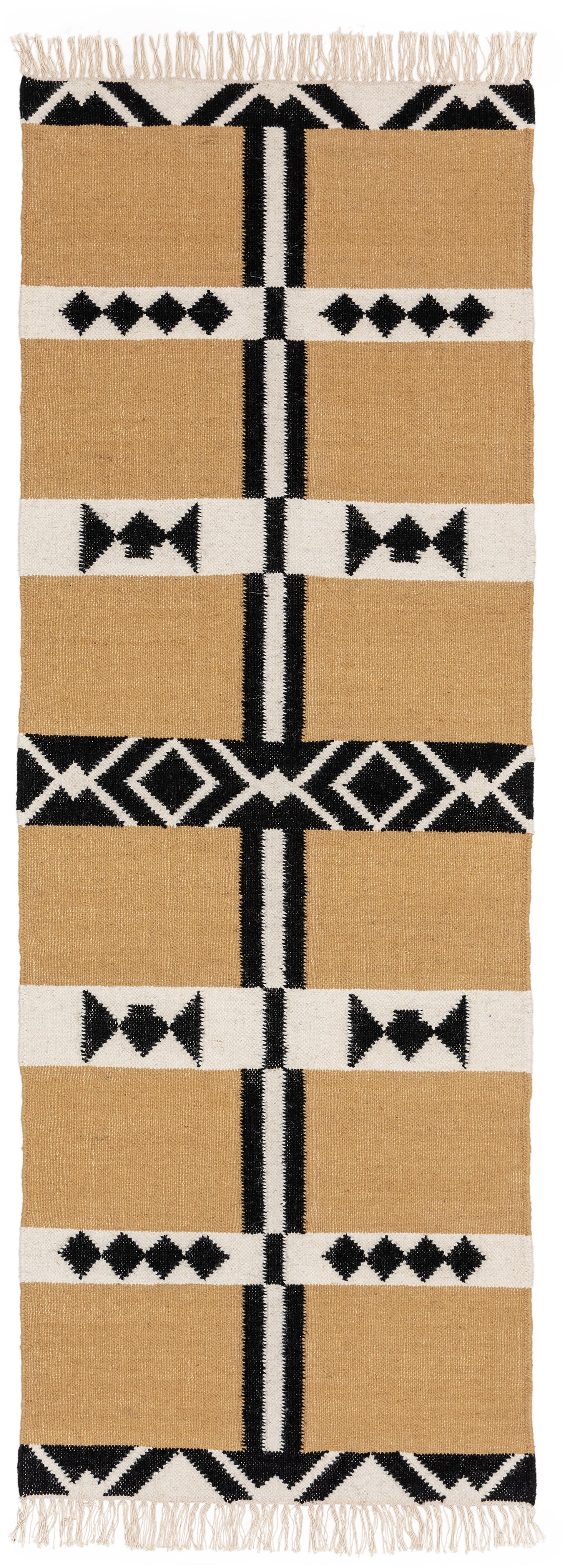 Tapis de passage en laine Billie