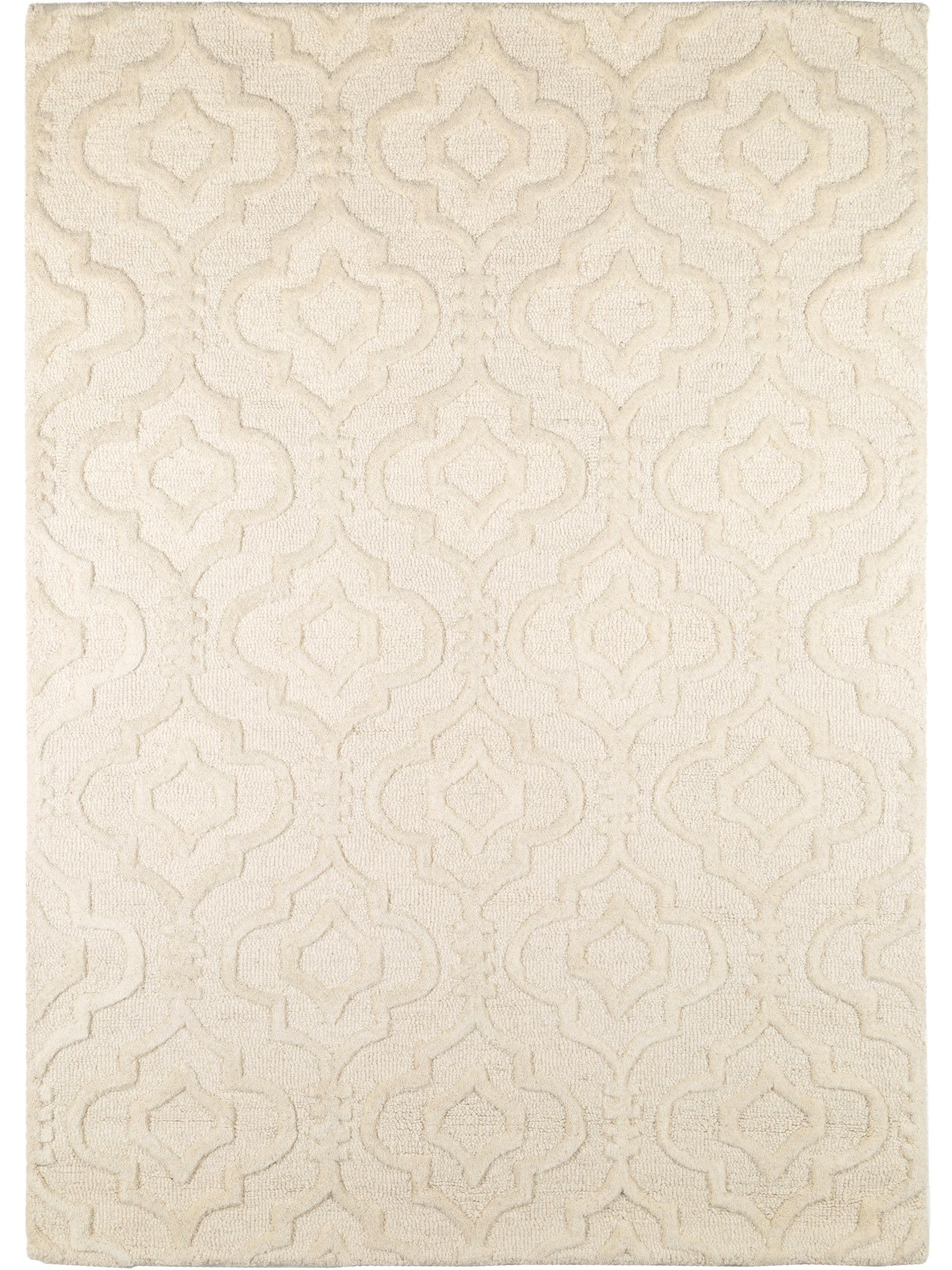 Tapis Marrakech en laine crème