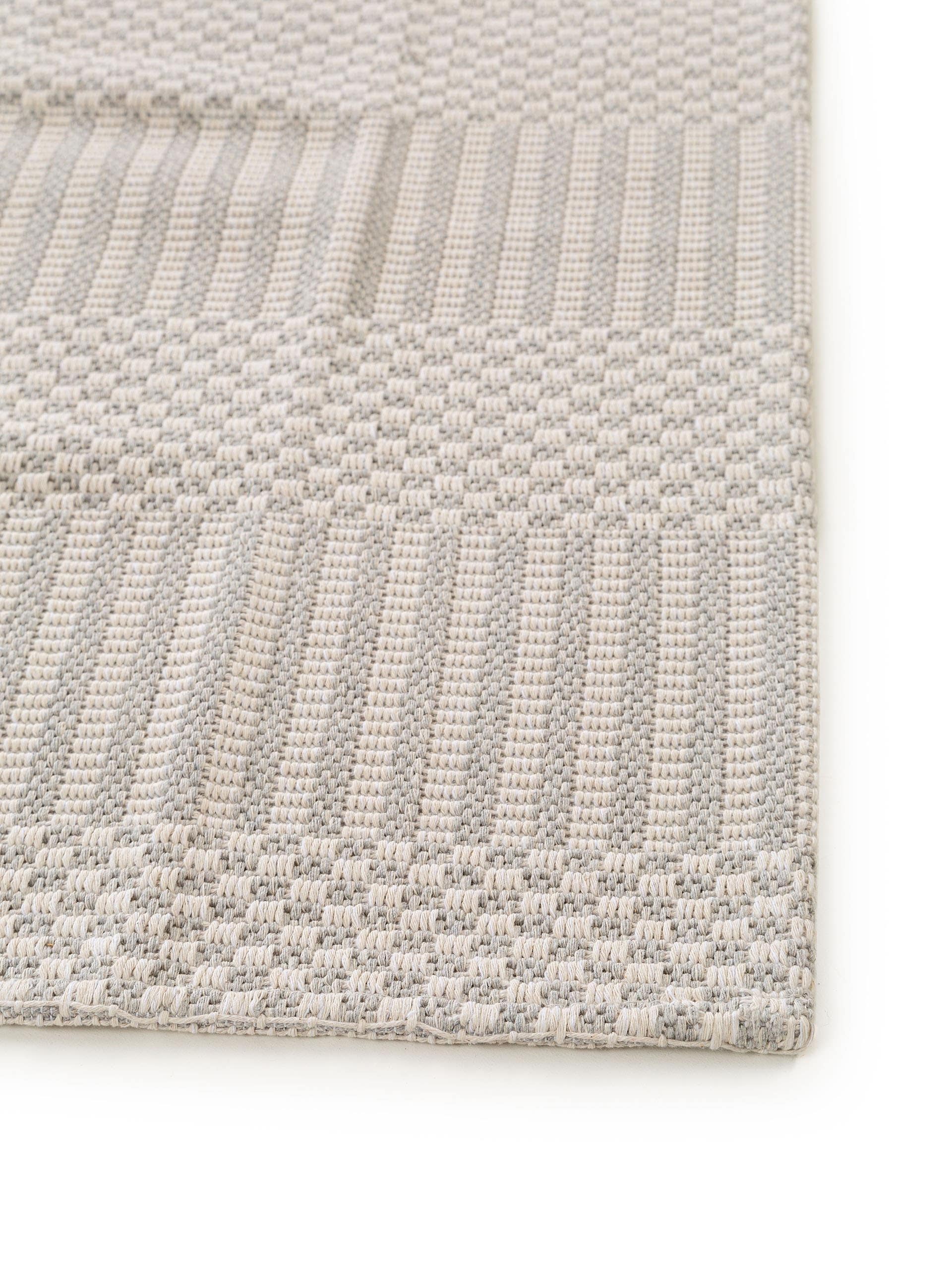 Tapis Lavable en Coton Cooper Gris Clair