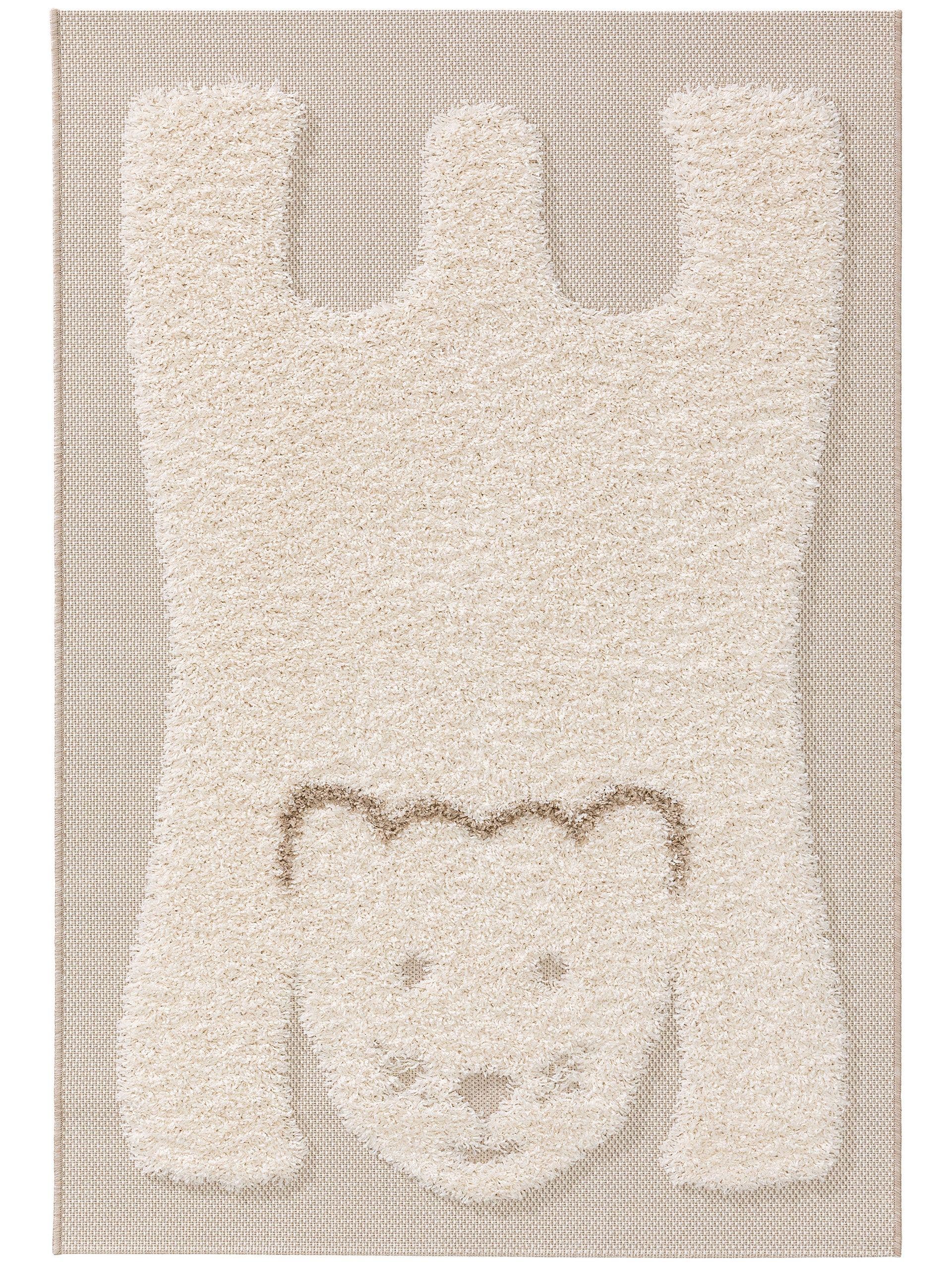 Tapis enfant Carlo Crème/Taupe