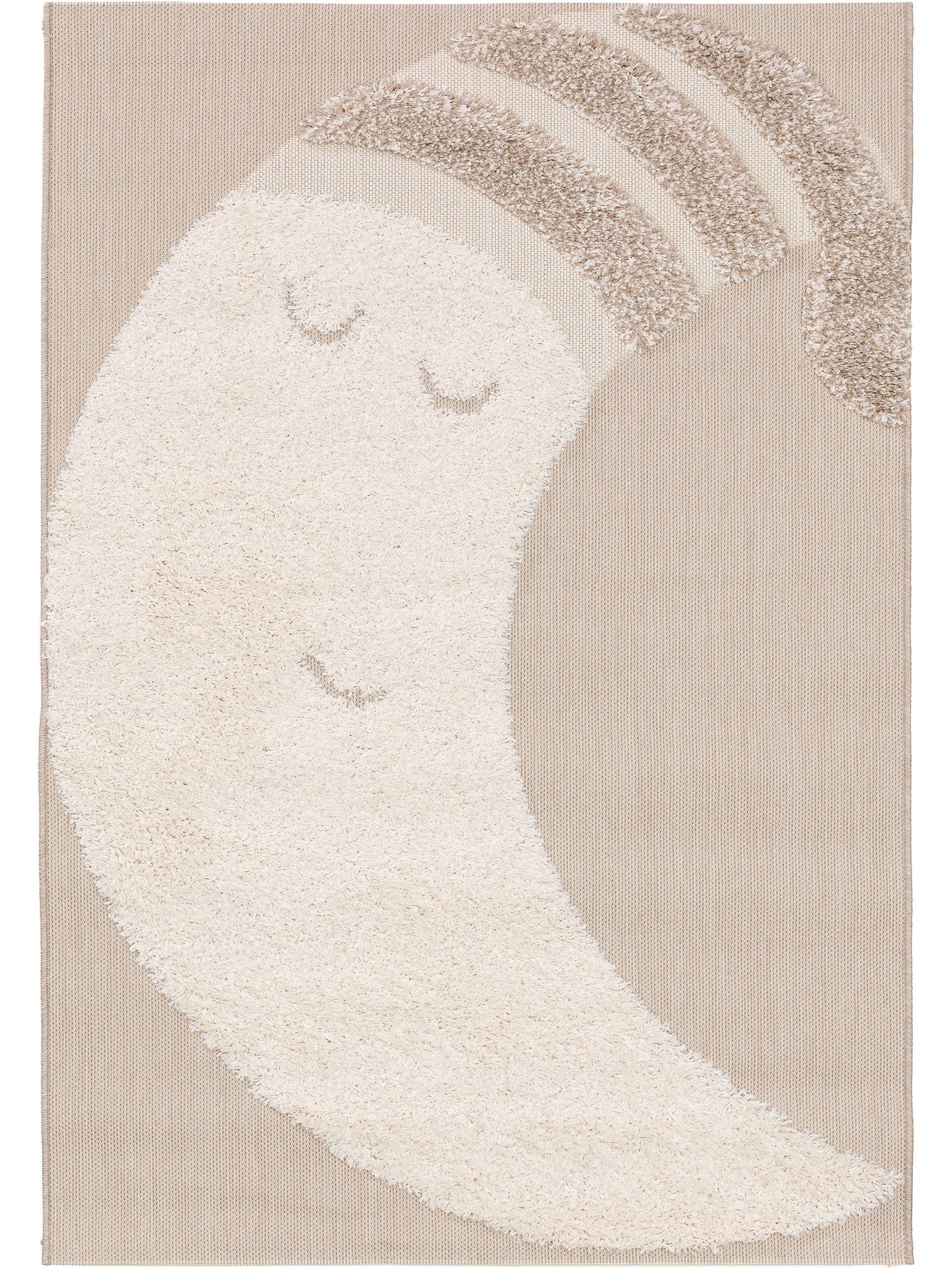 Tapis enfant Carlo Crème/Taupe