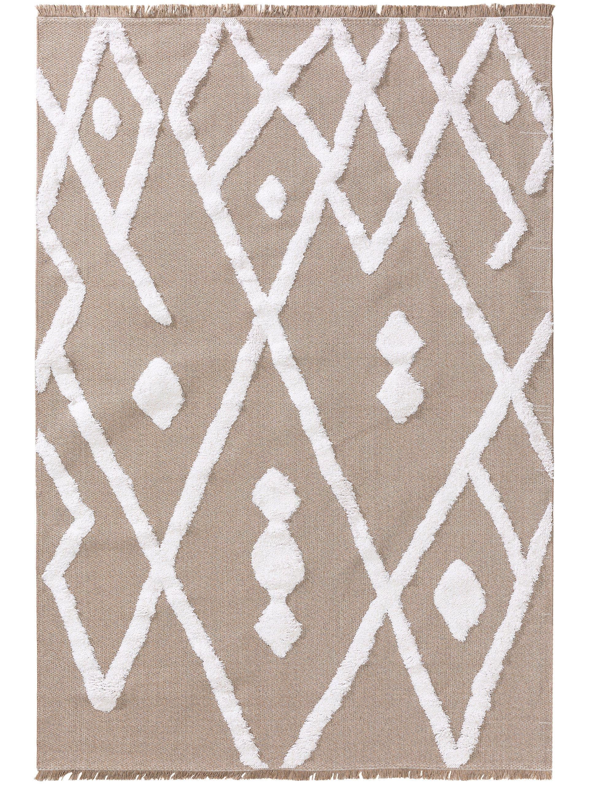 Waschbarer Baumwollteppich Oslo Cream
