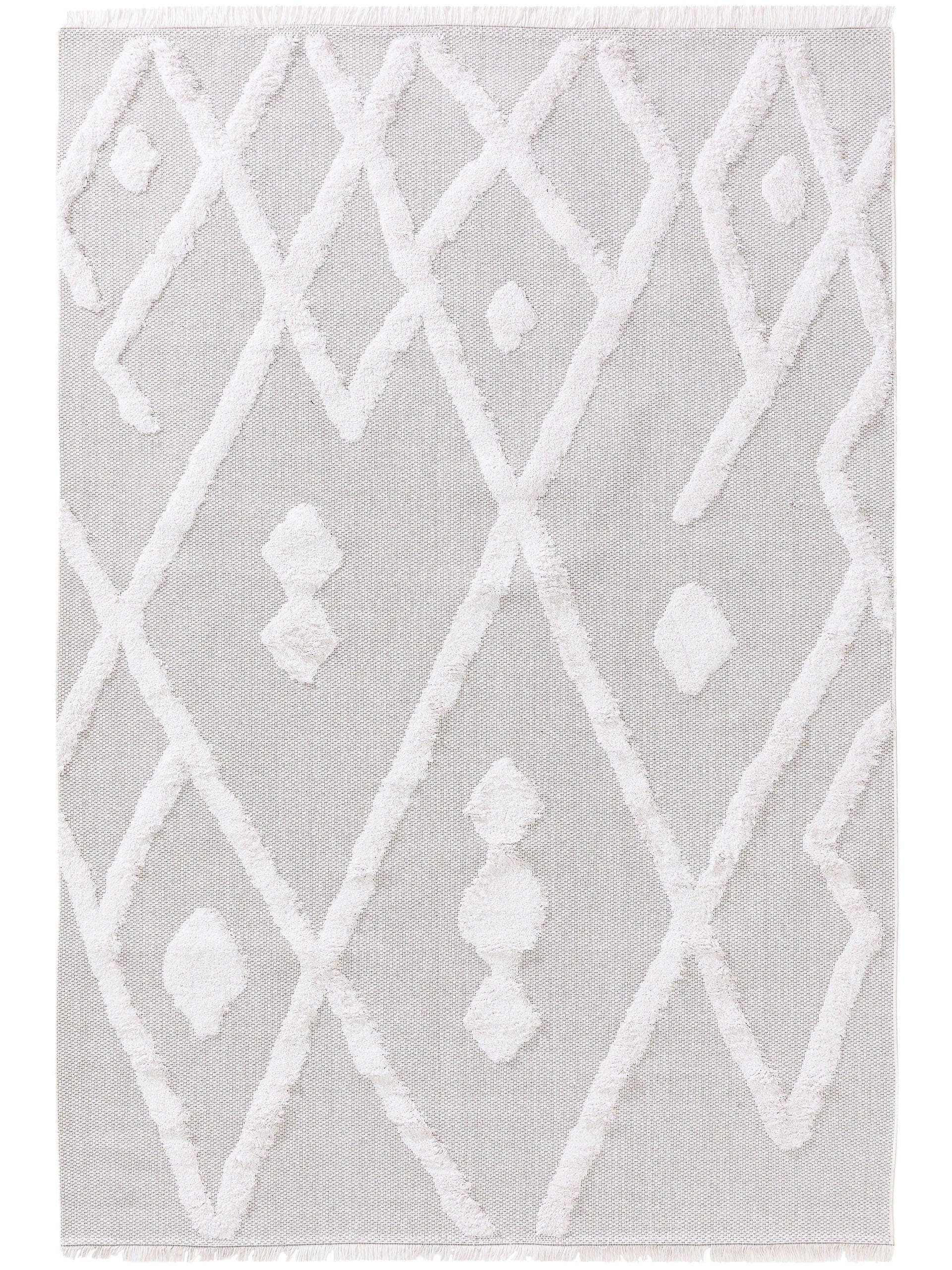 Waschbarer Baumwollteppich Oslo Cream