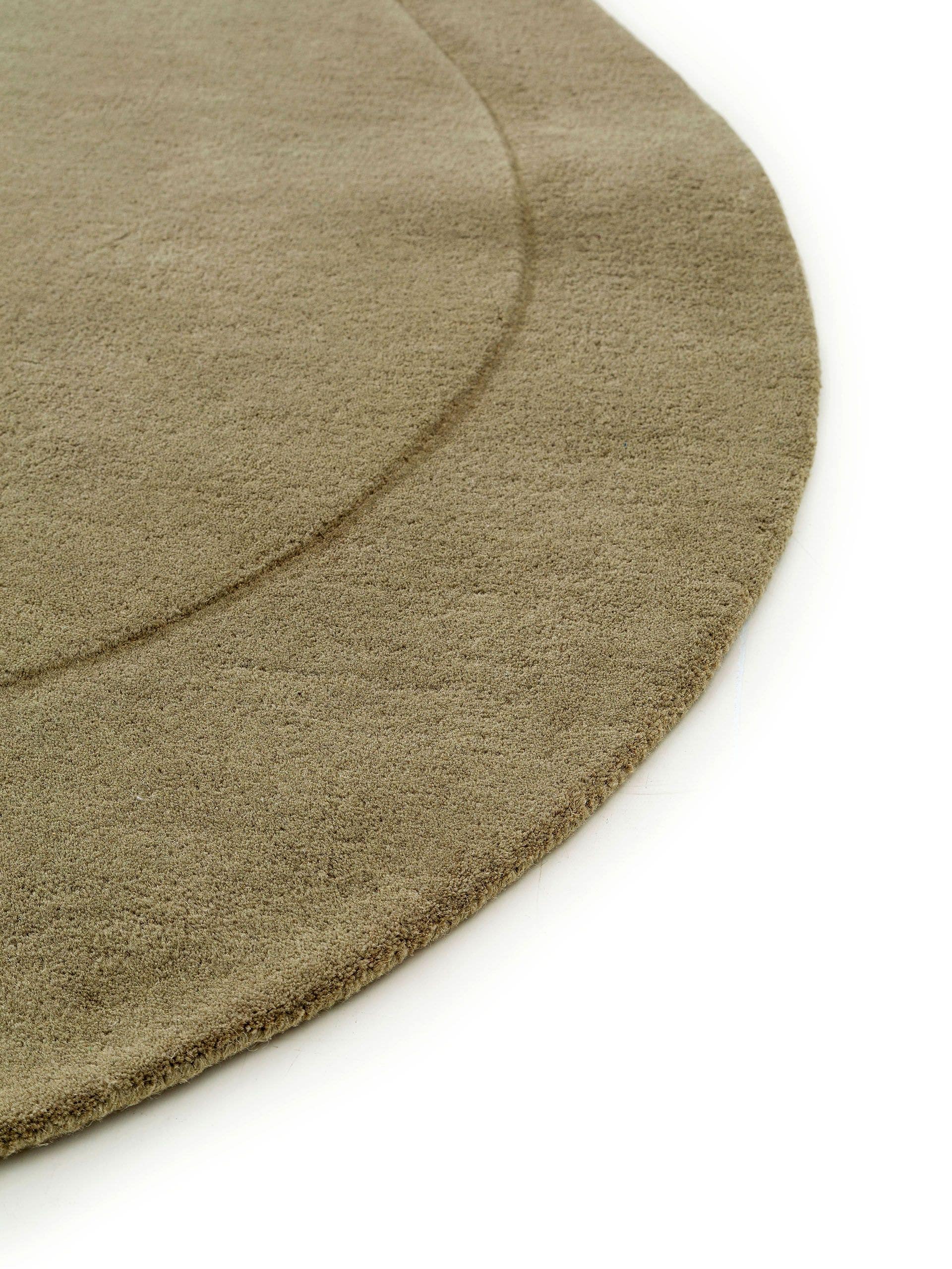 Tapis en laine Shape Vert Clair