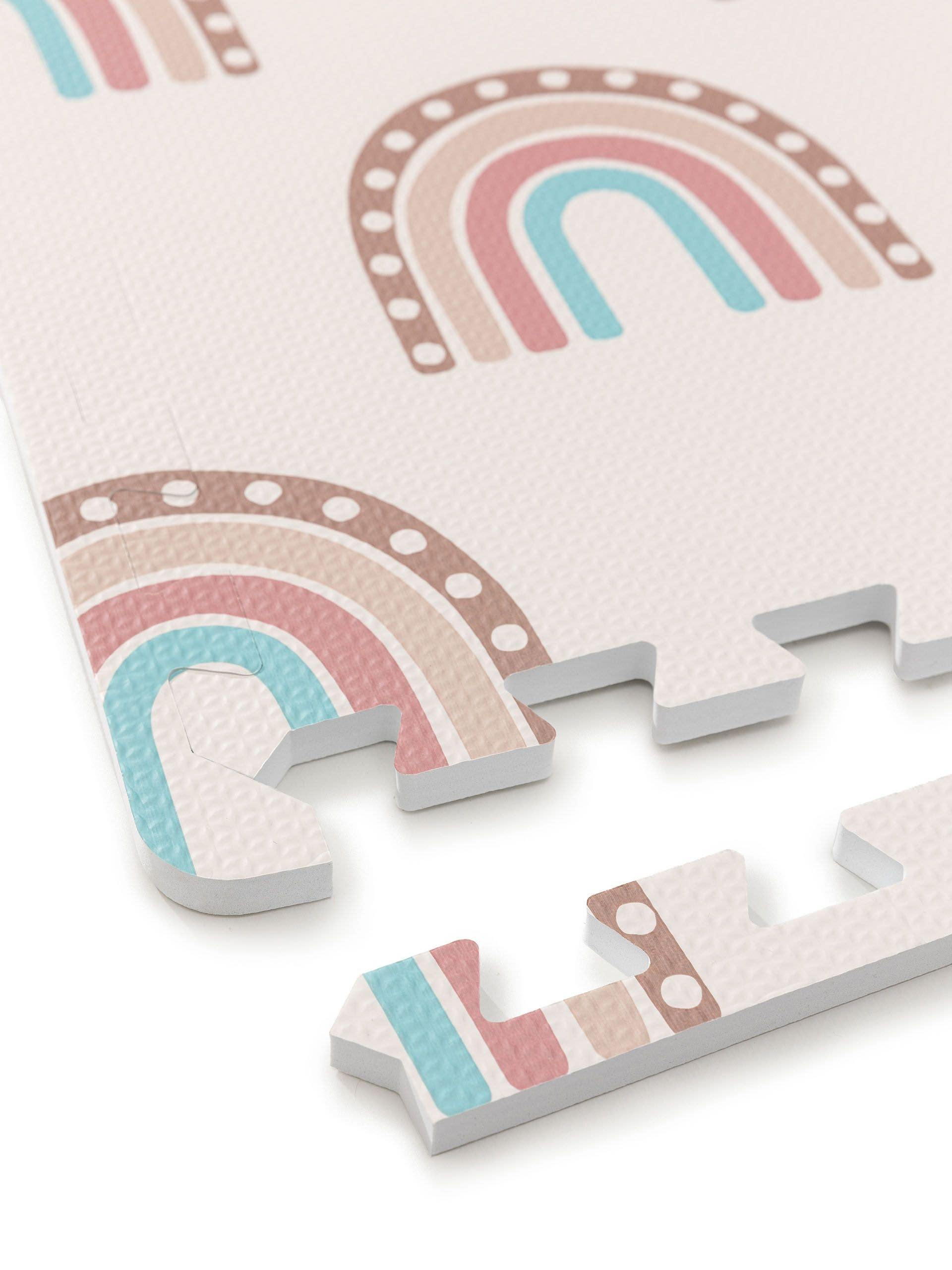 Tapis de jeu arc-en-ciel