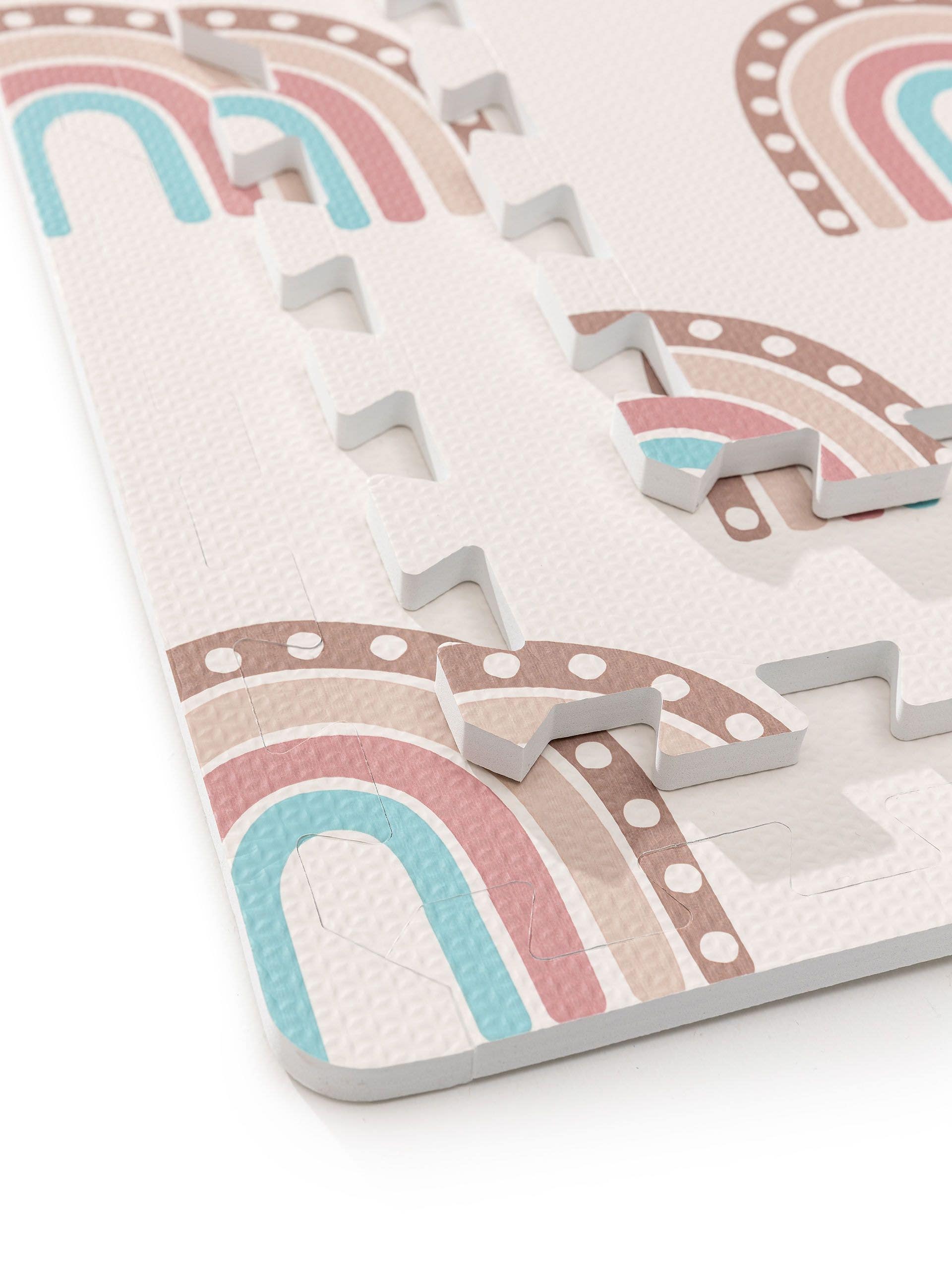 Tapis de jeu arc-en-ciel