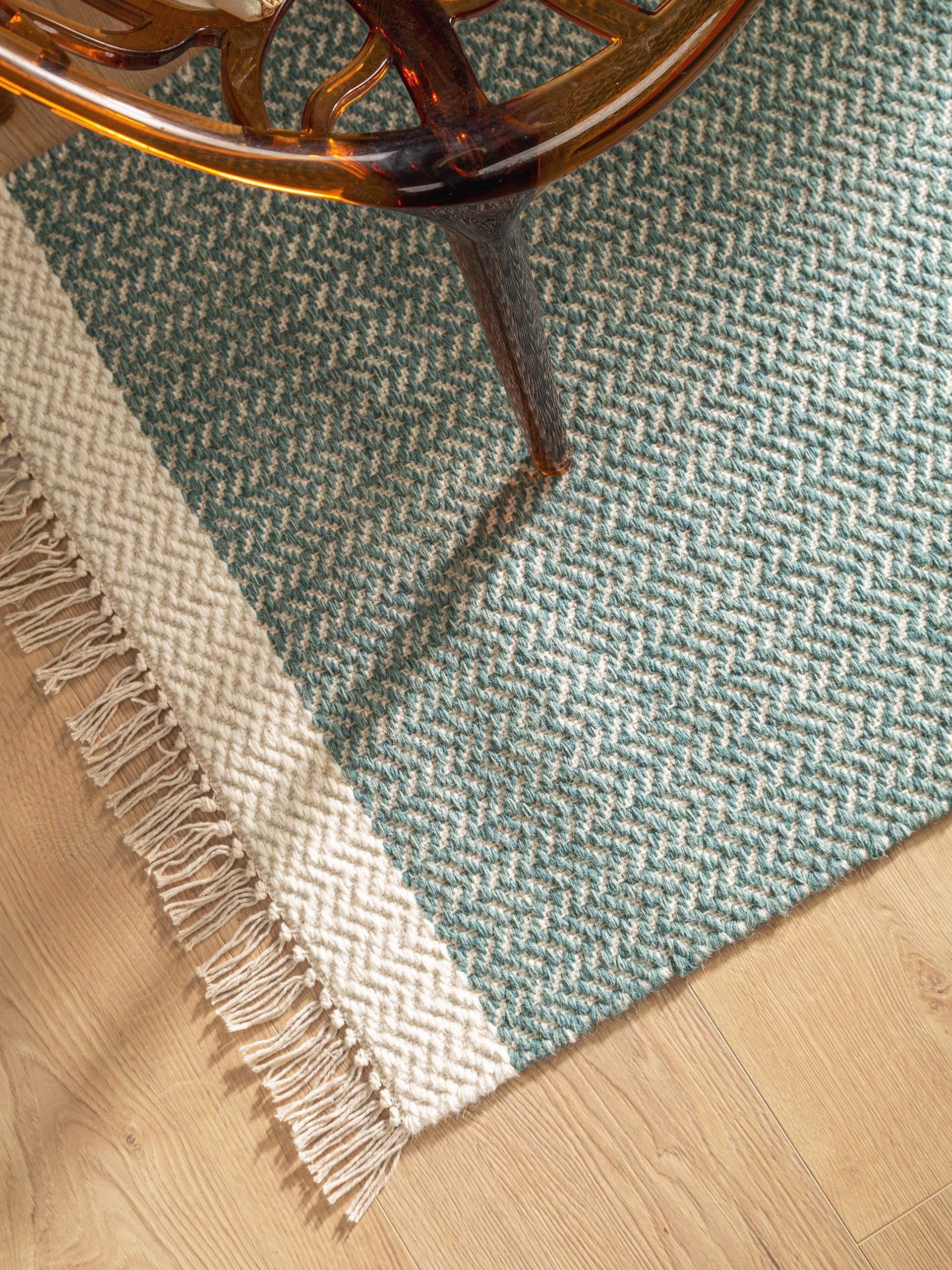 Tapis de passage en laine Kim