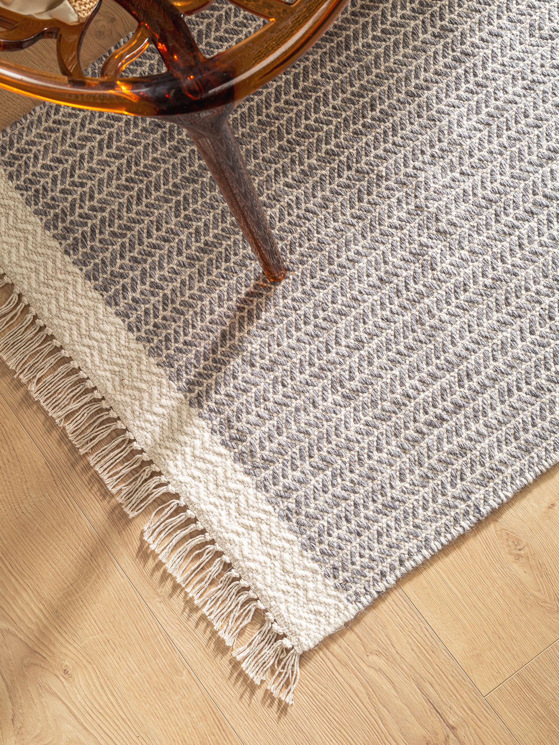 Tapis de passage en laine Kim