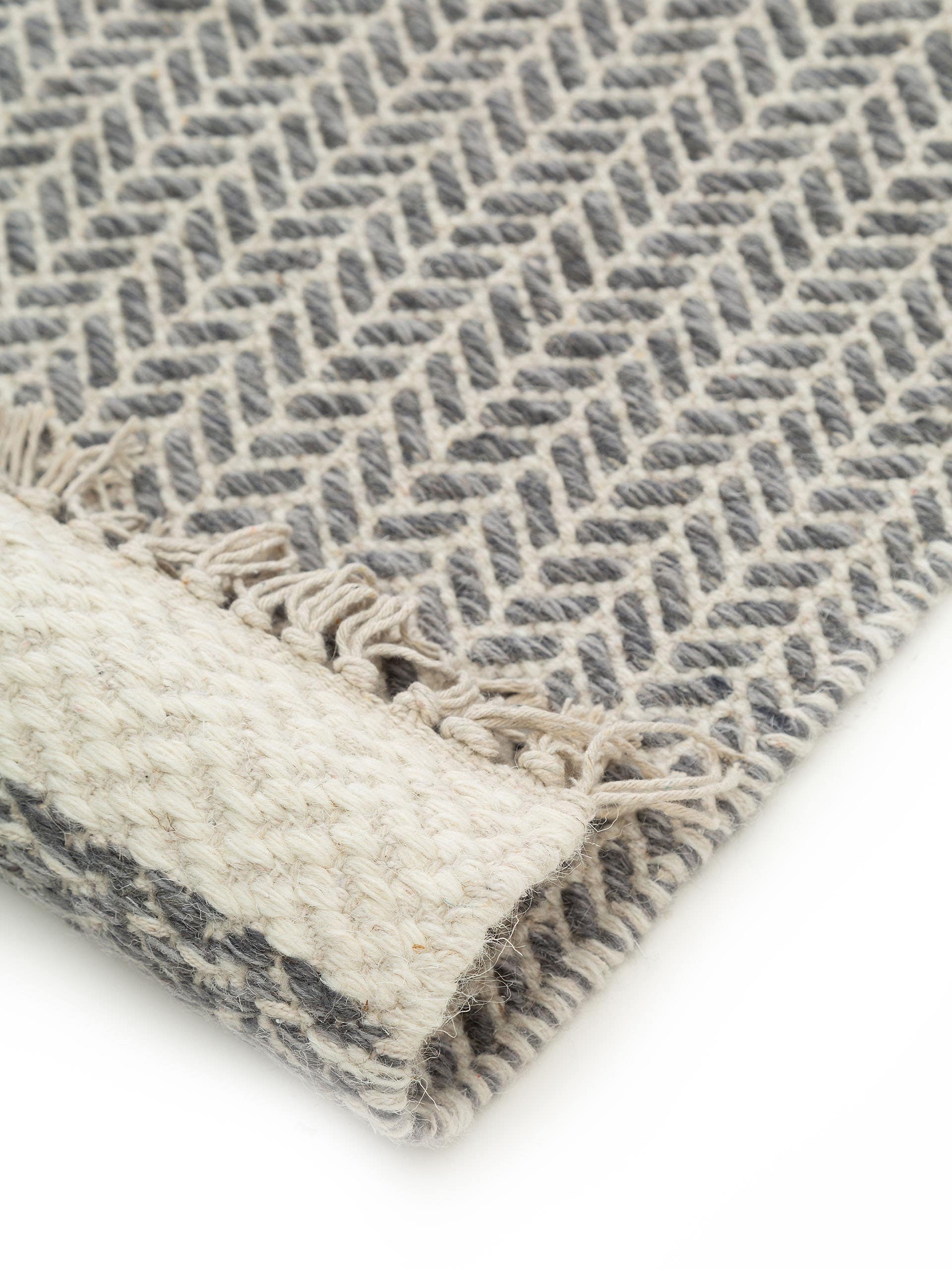 Tapis de passage en laine Kim