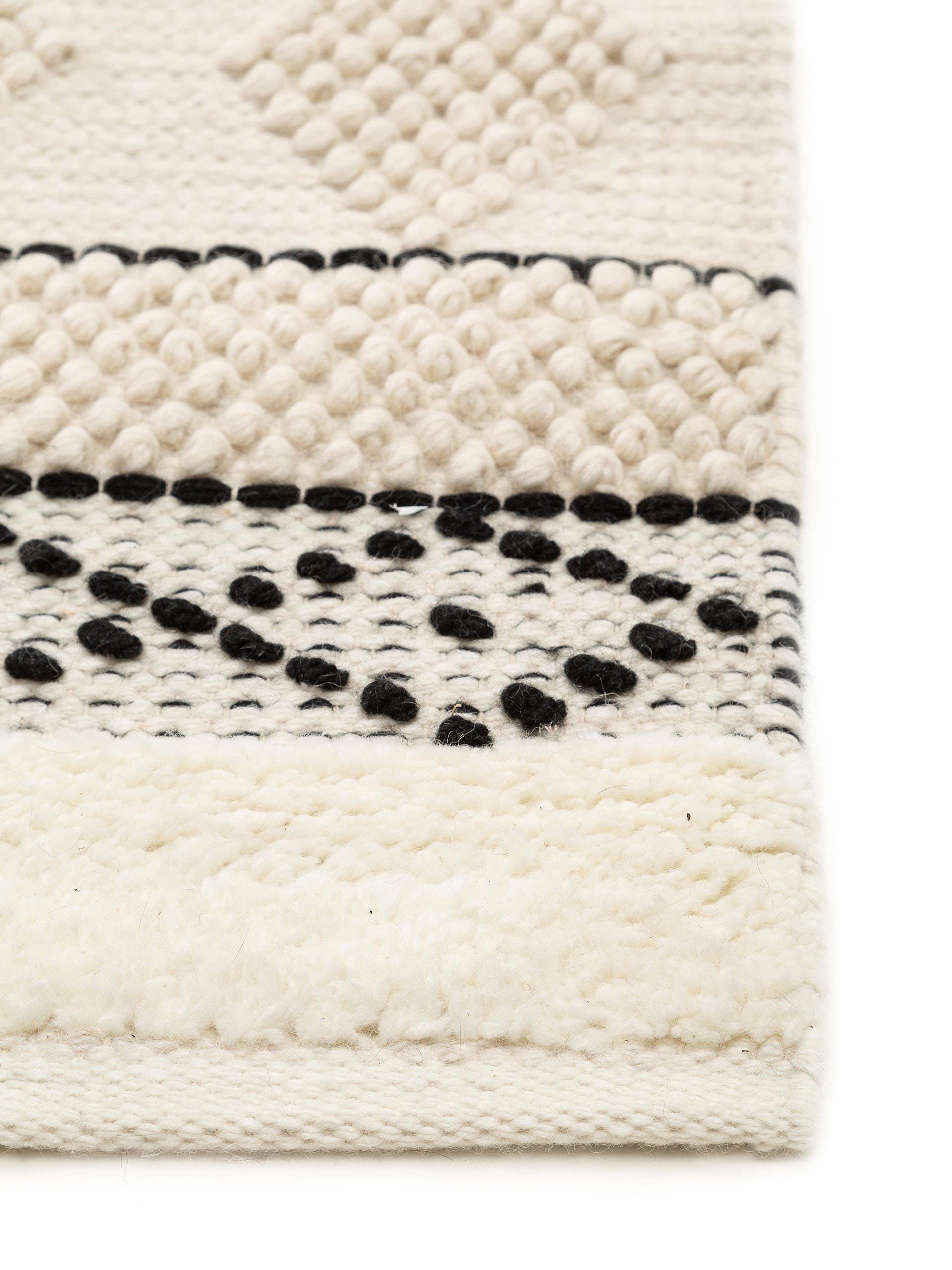 Wollteppich Amari Ivory