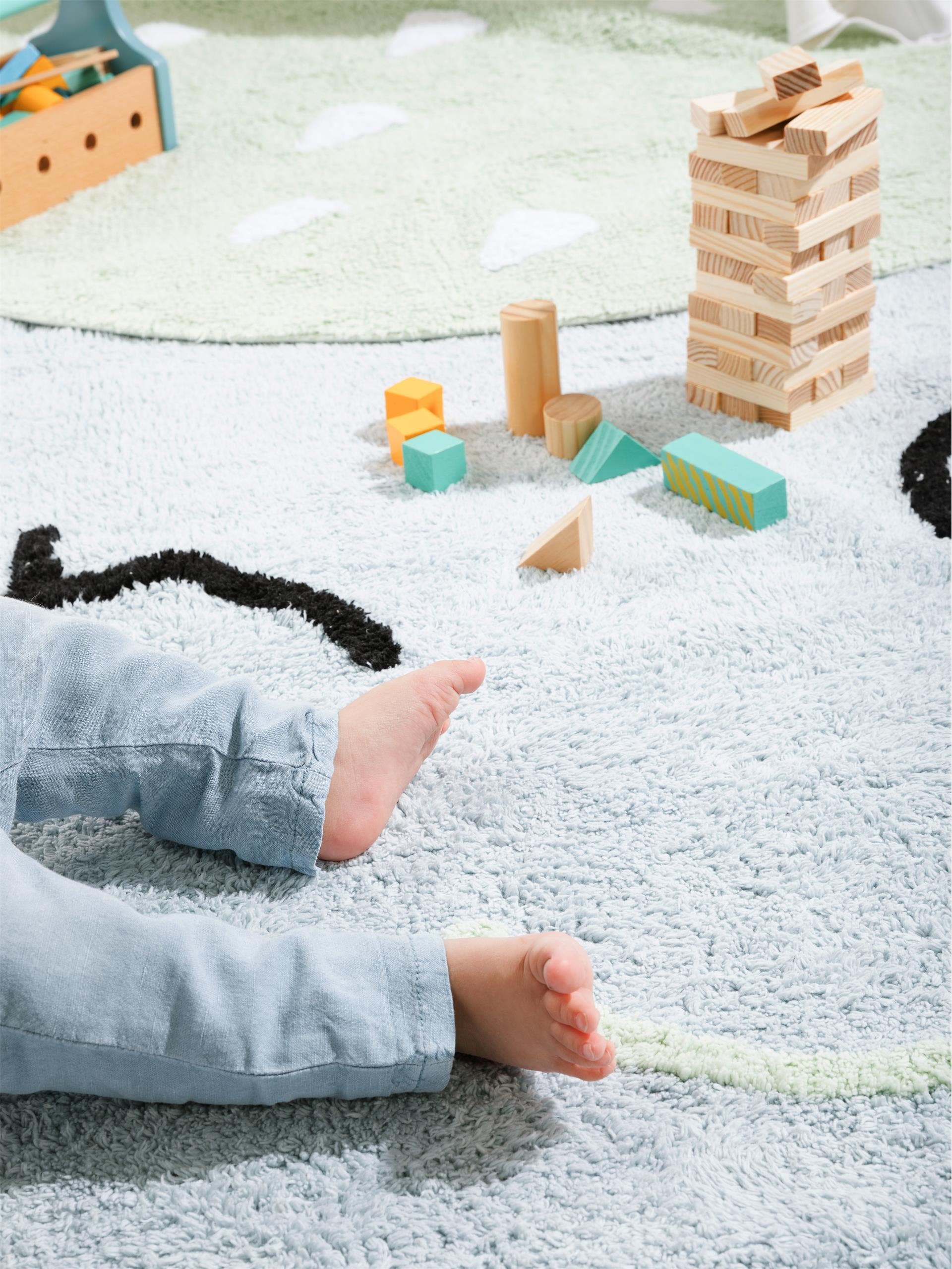 Tapis enfant lavable Inka