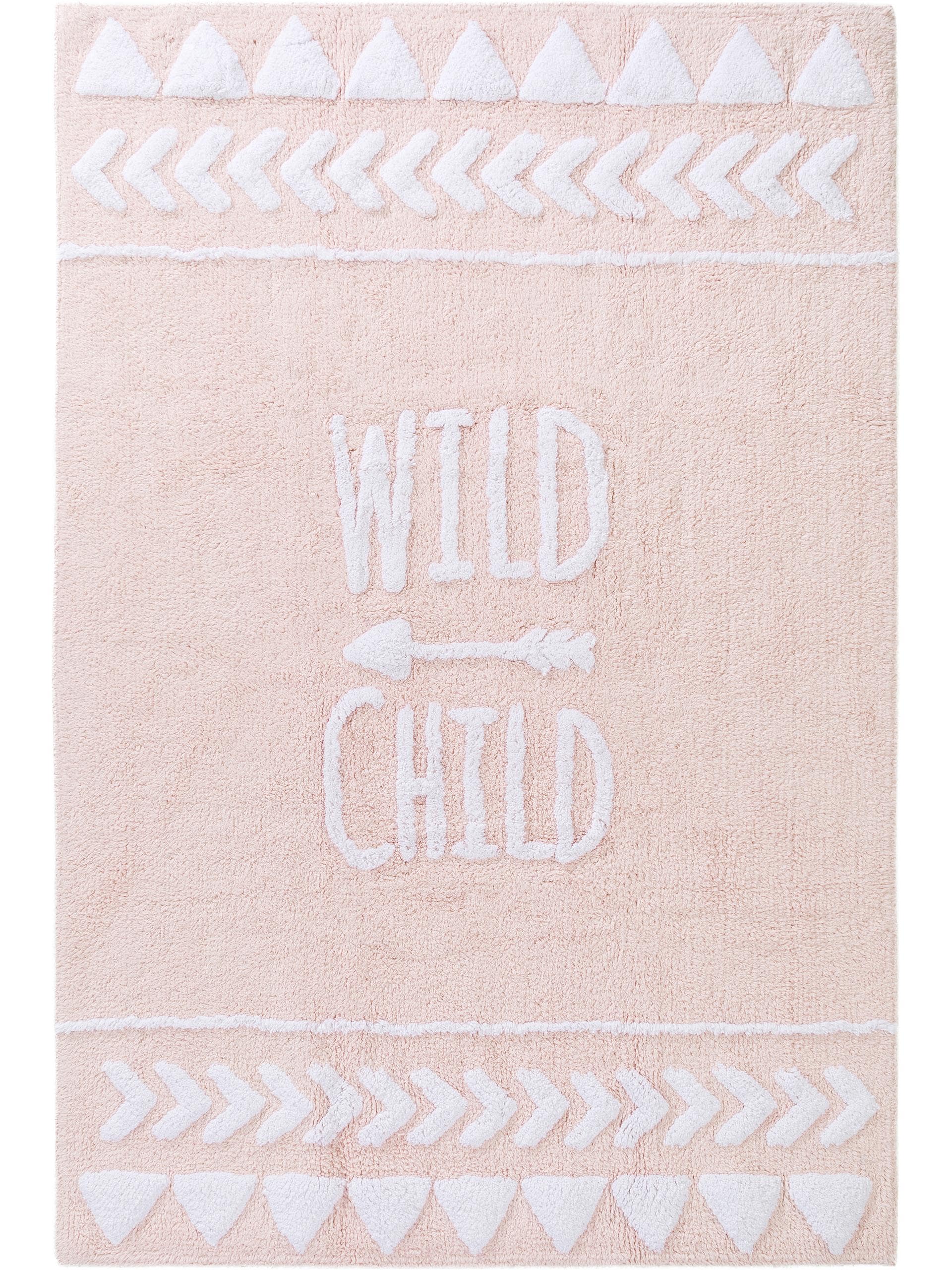 Waschbarer Kinderteppich Inka