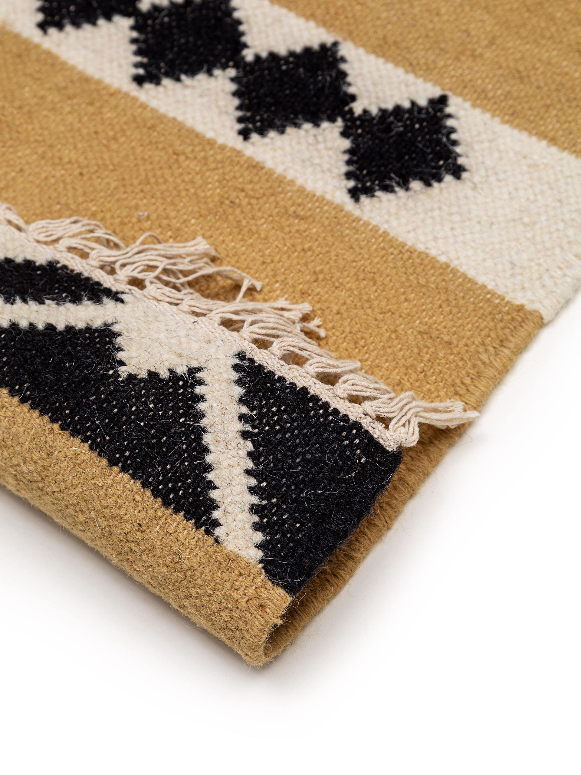 Tapis de passage en laine Billie