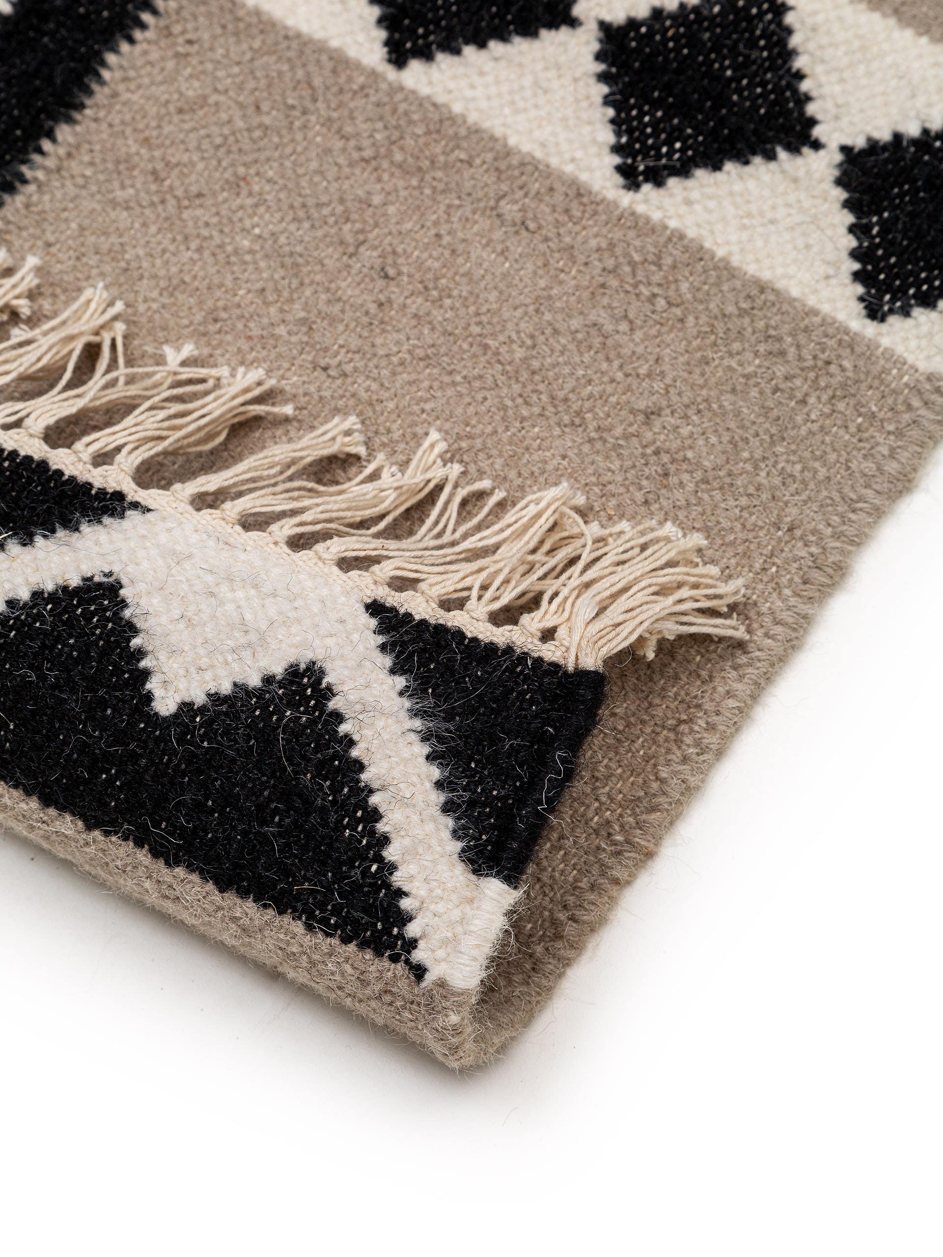 Tapis de passage en laine Billie