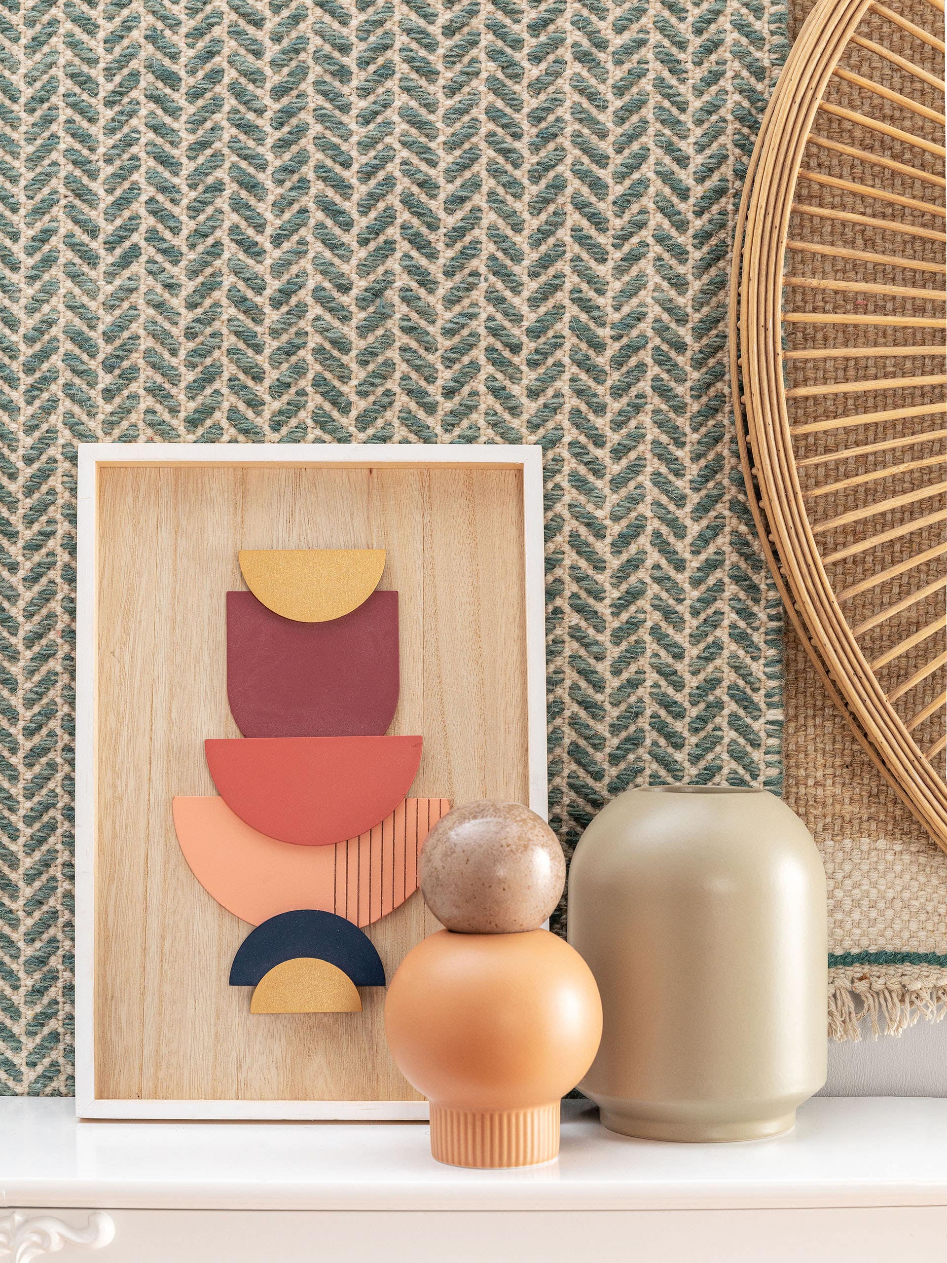 Tapis de passage en laine Kim