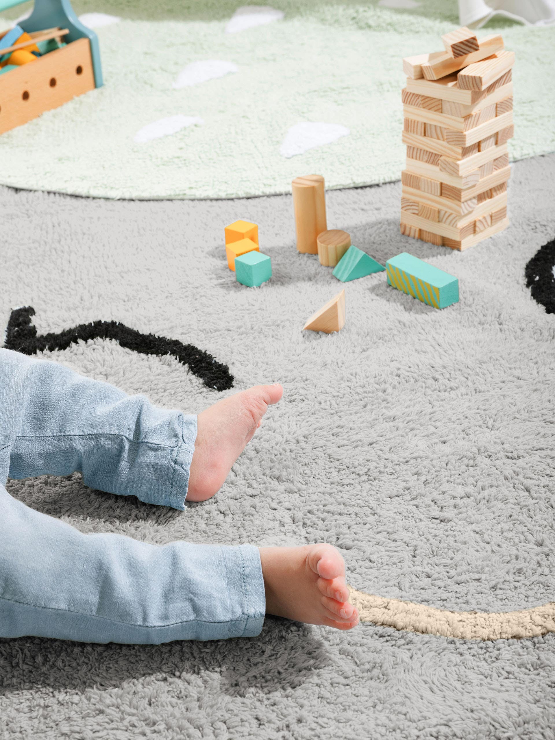 Tapis enfant lavable Inka