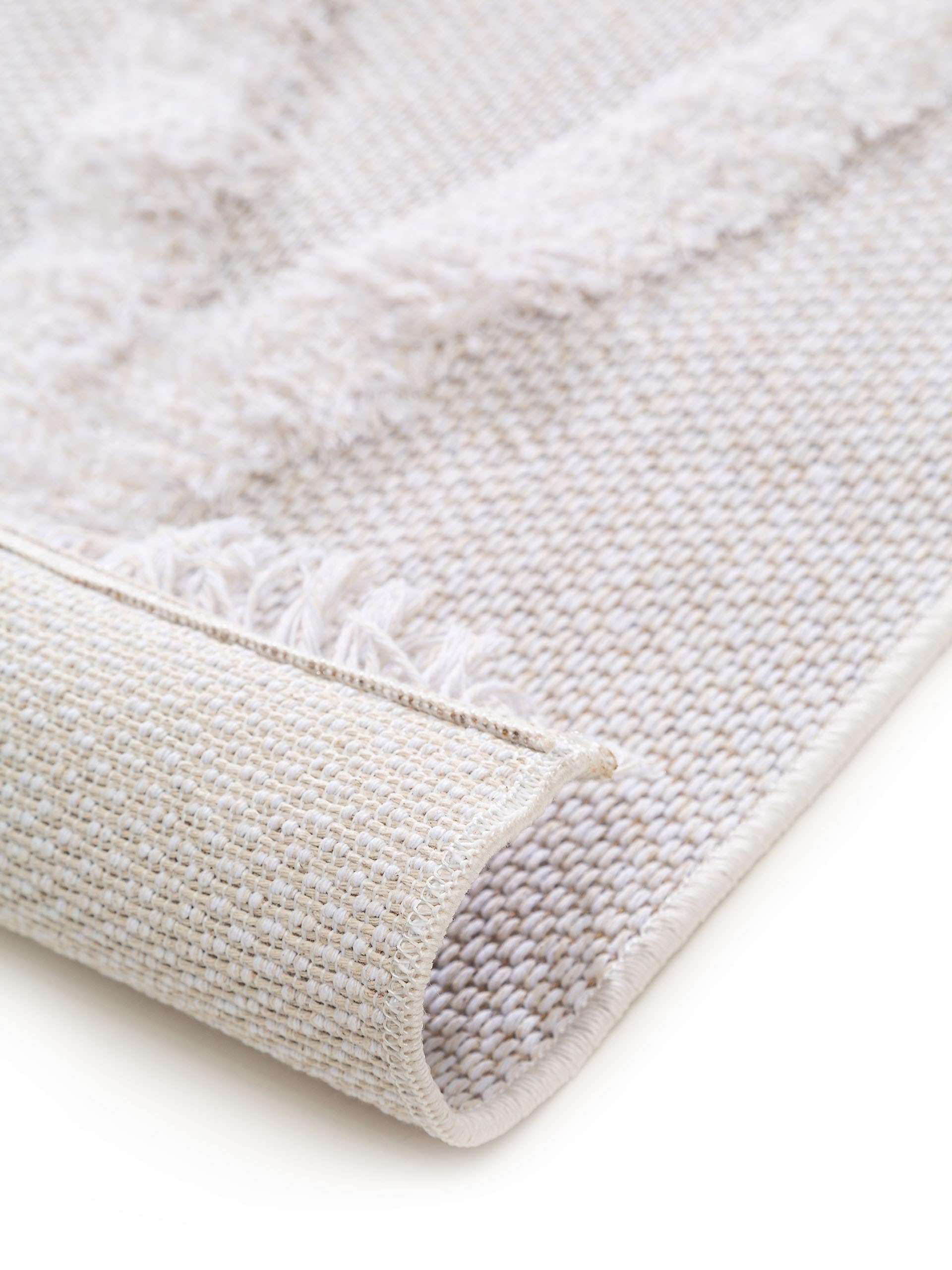 Waschbarer Baumwollteppich Oslo Cream