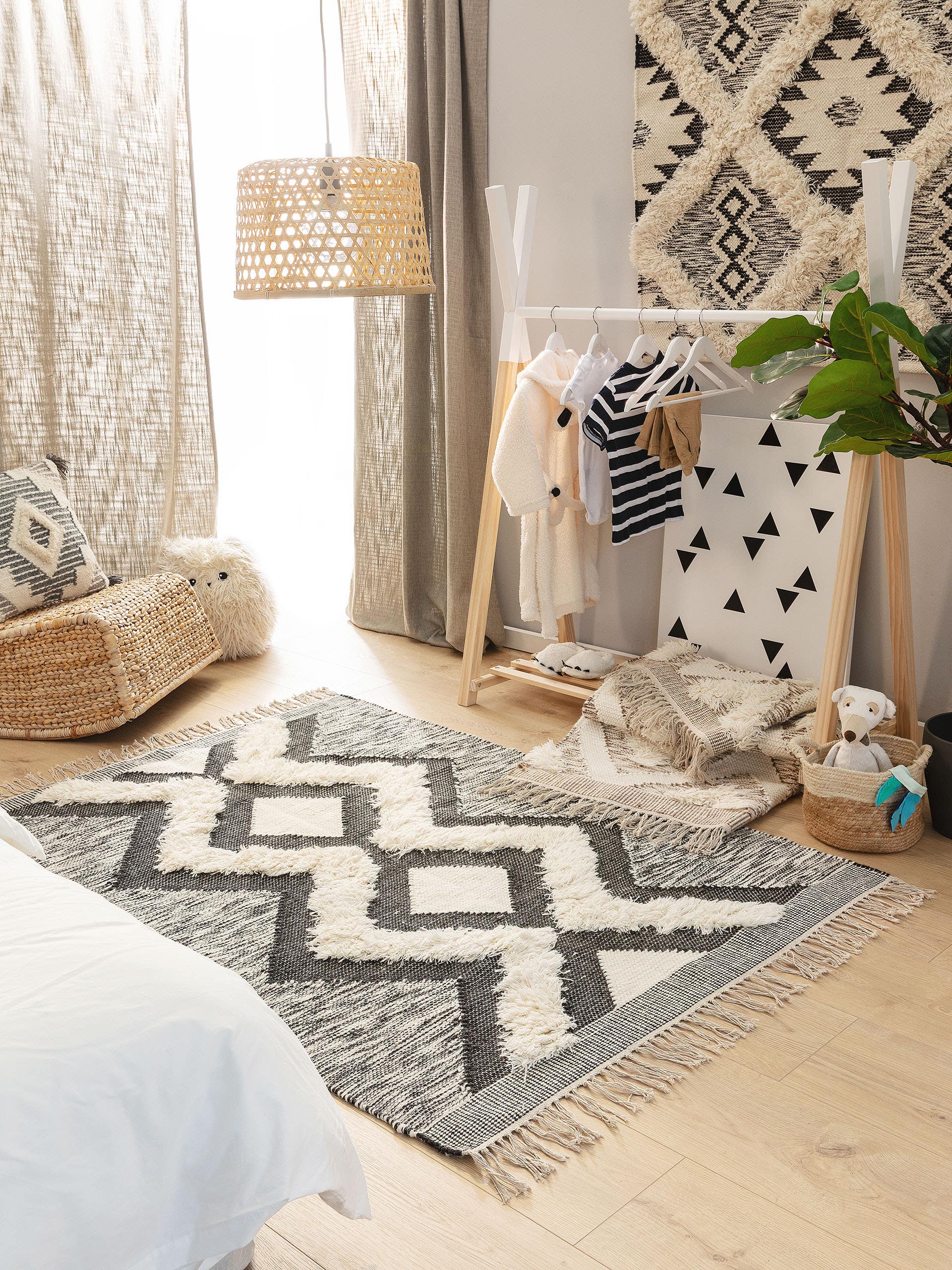 Tapis en laine Mysa