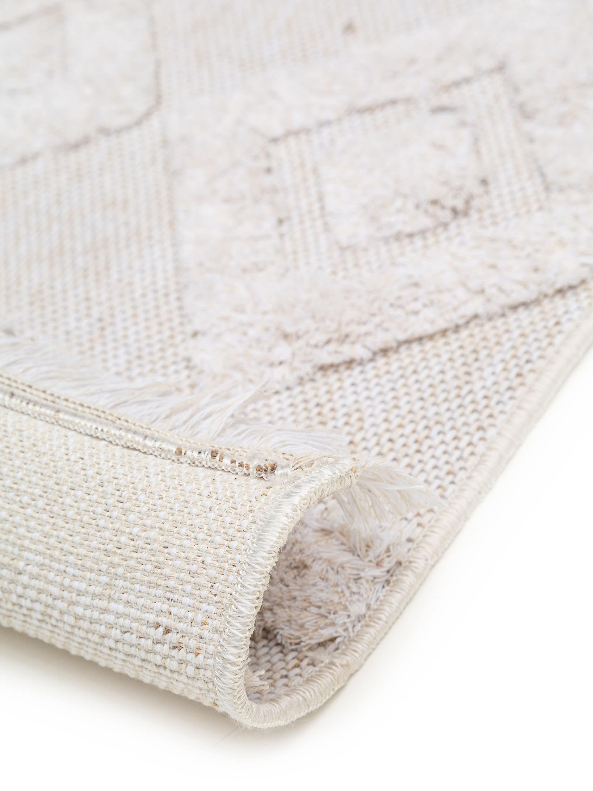 Waschbarer Baumwollteppich Oslo Cream