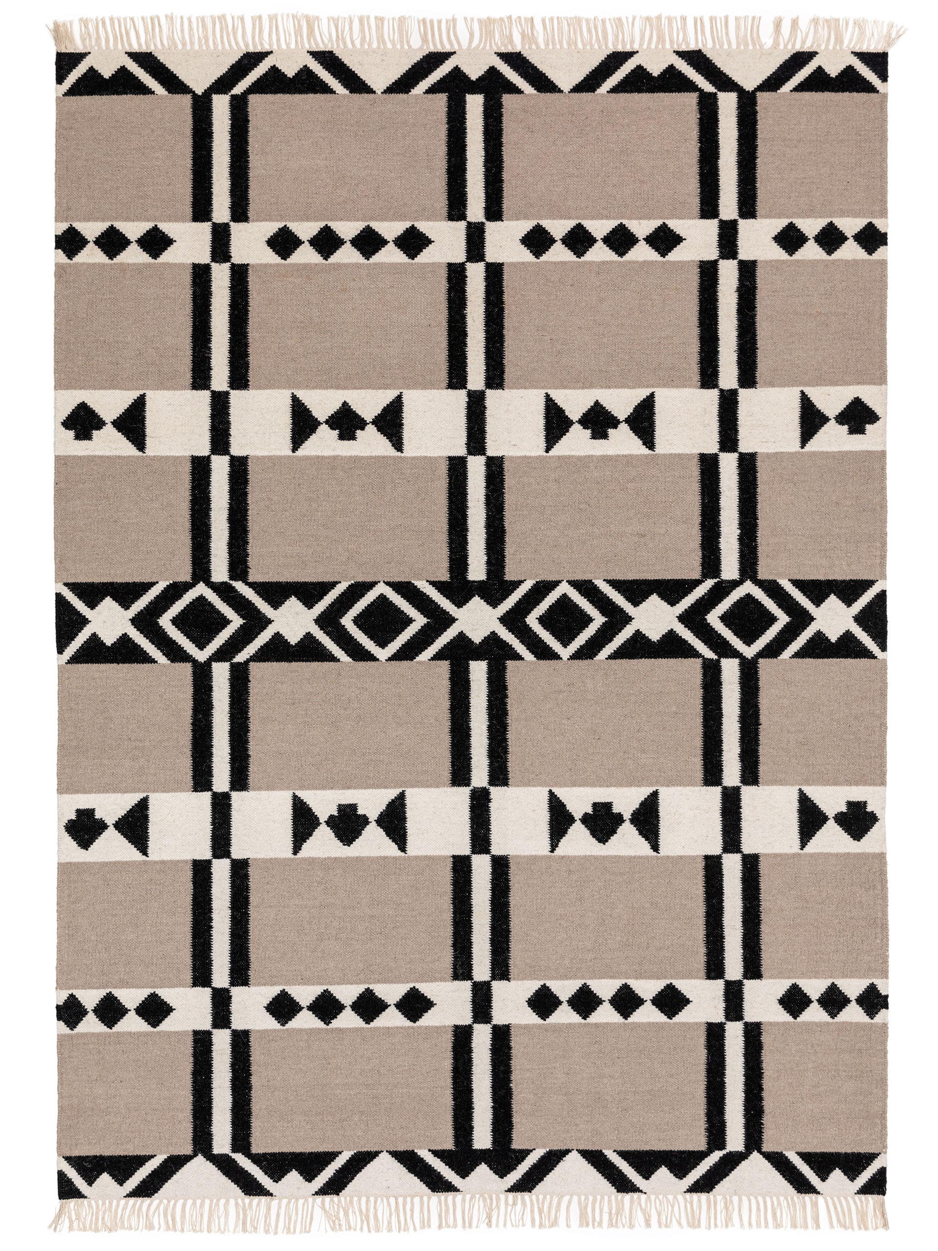 Tapis de passage en laine Billie
