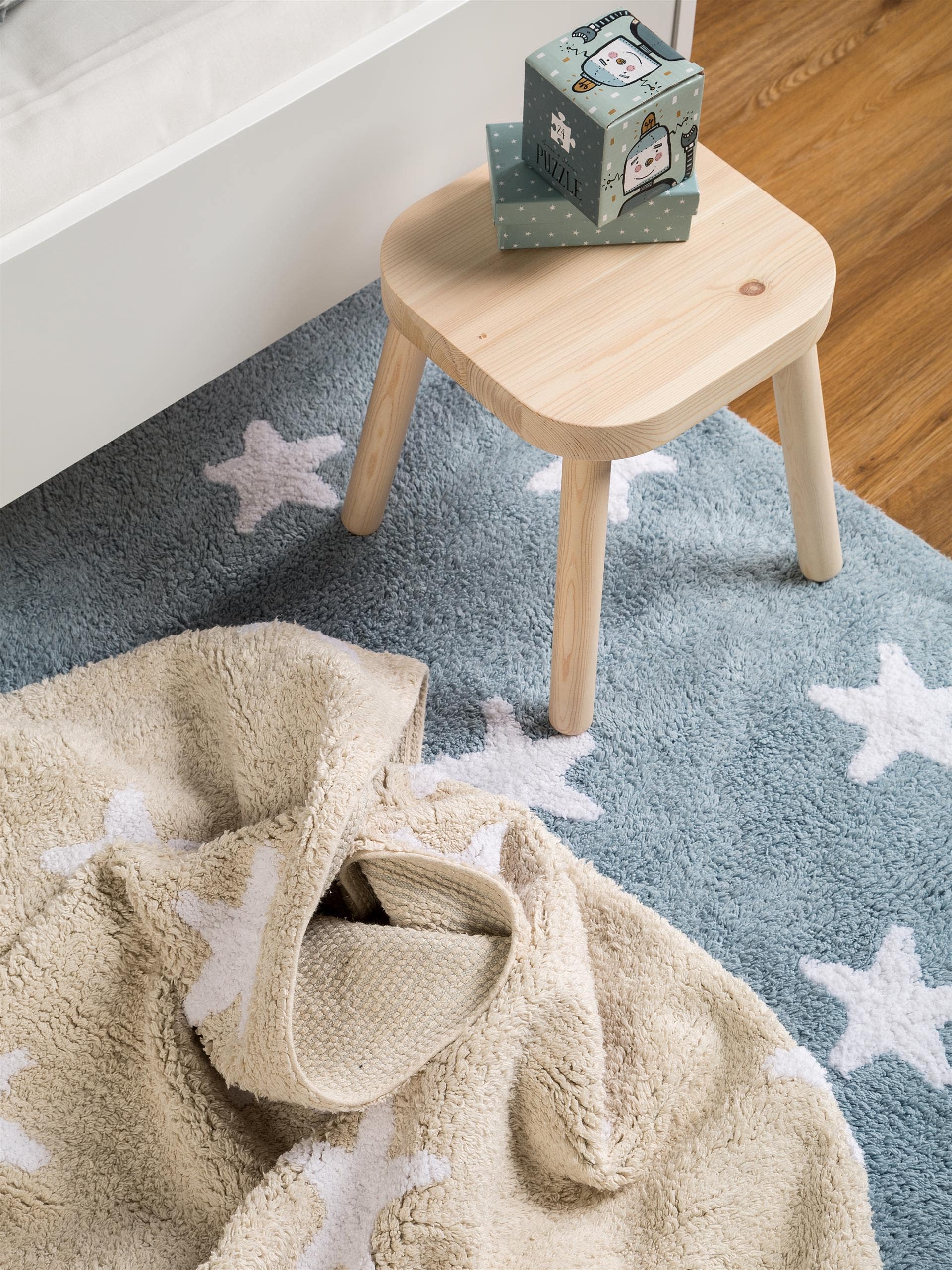 Waschbarer Kinderteppich Bambini